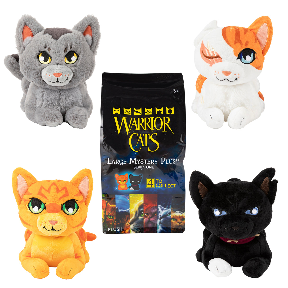 Warrior Cats Large 11" Mystery Plush - Series 1