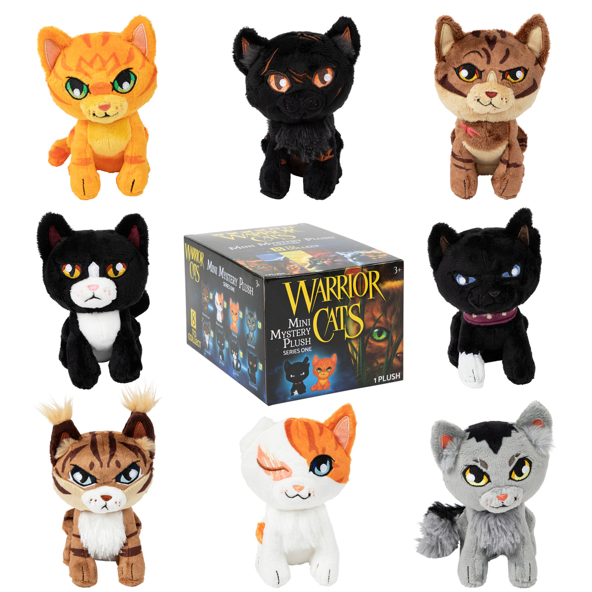 Warrior Cats 6" Mystery Plush - Series 1 Warrior Cats Store