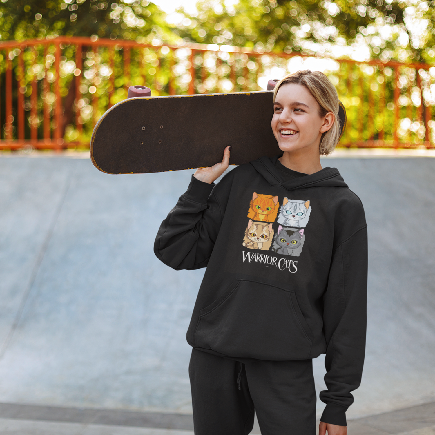 Warriorcats Four Cats Hoodie Warriors Cats Store - USA