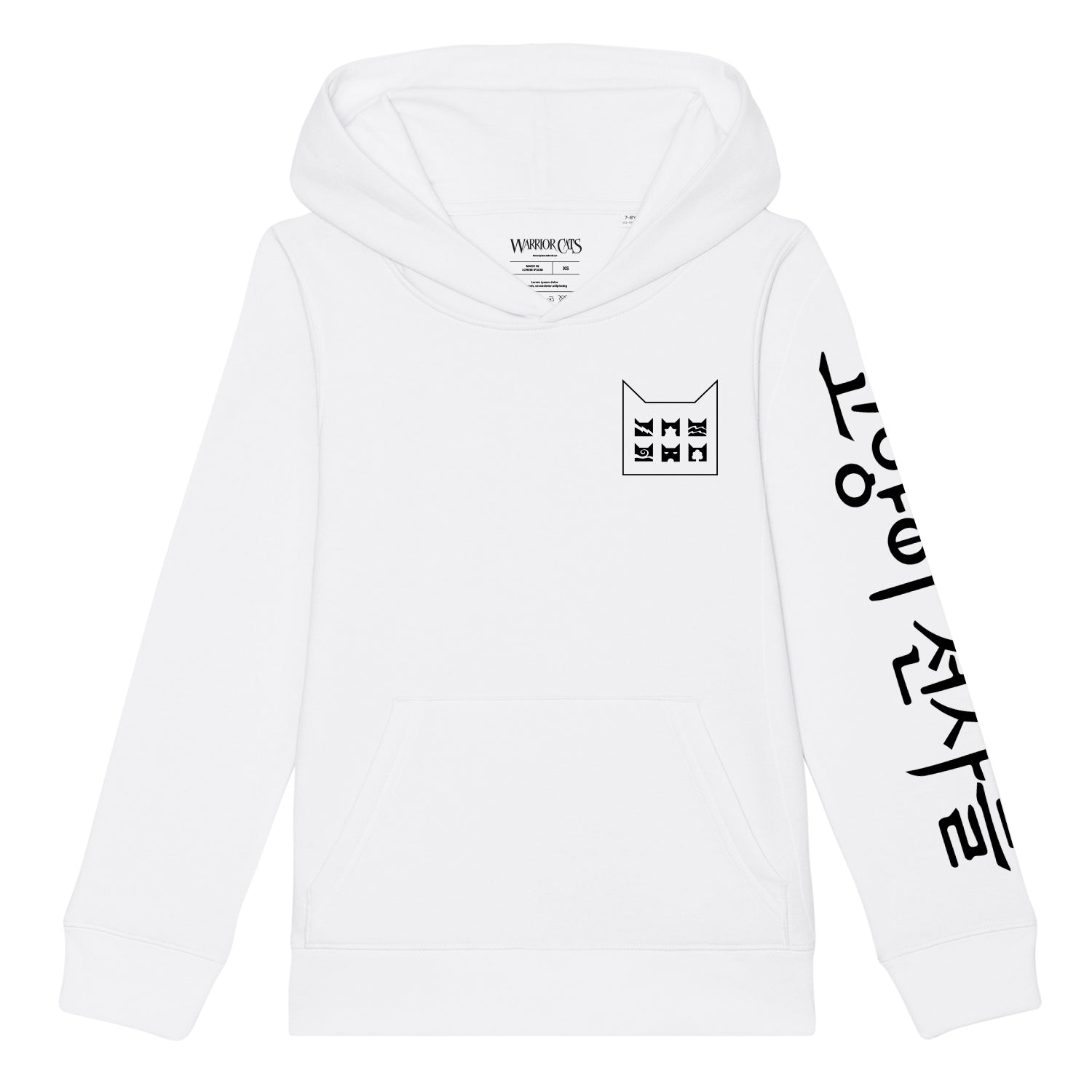 Warriorcats Clan Korean Text Hoodie Warriors Cats Store - USA