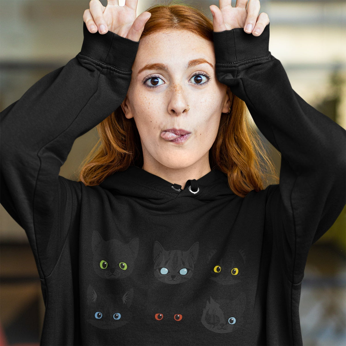 Warriorcats Mini Eyes Hoodie Warrior Cats Store