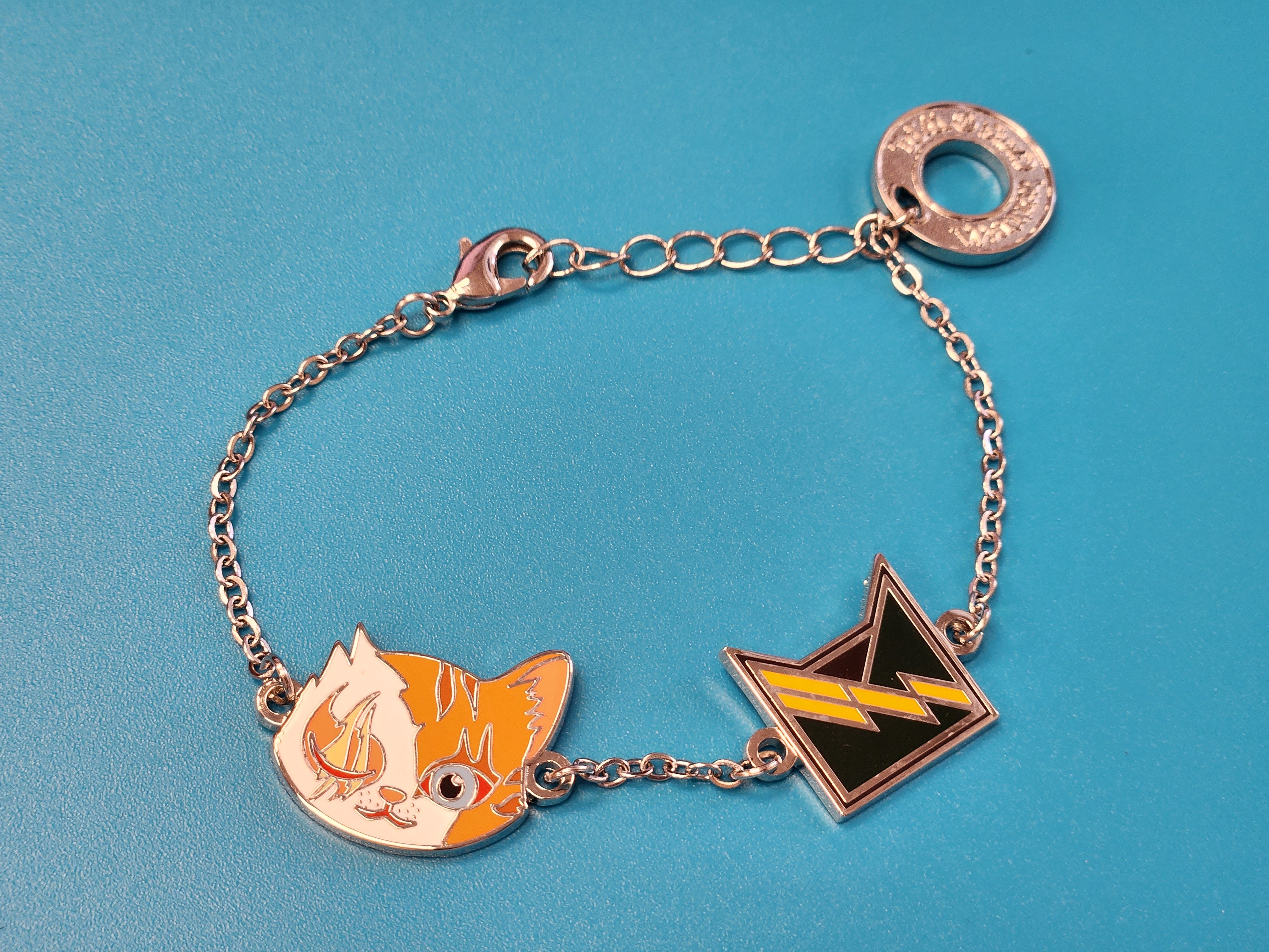 Warrior Cats Bracelet Set - Cloudtail & Brightheart