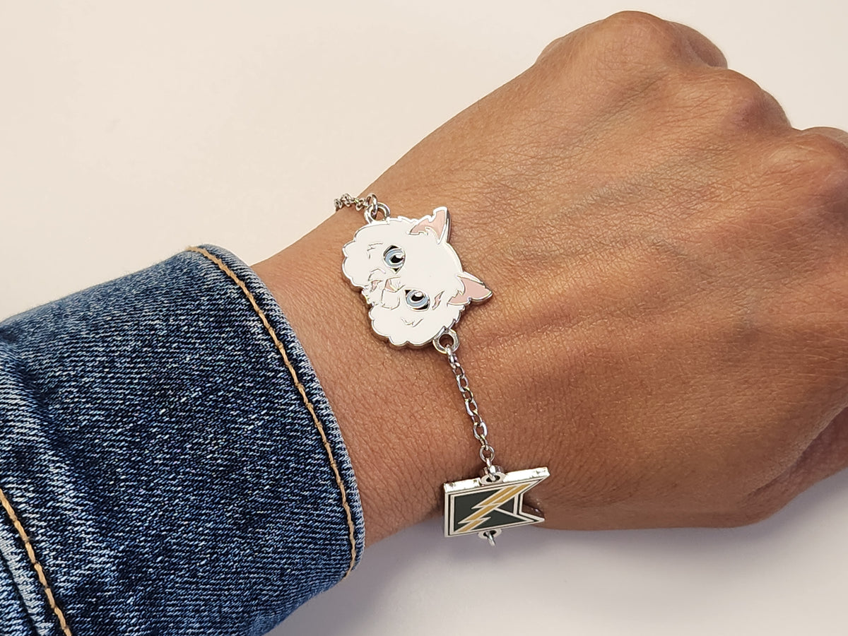 Warrior Cats Bracelet Set - Cloudtail & Brightheart