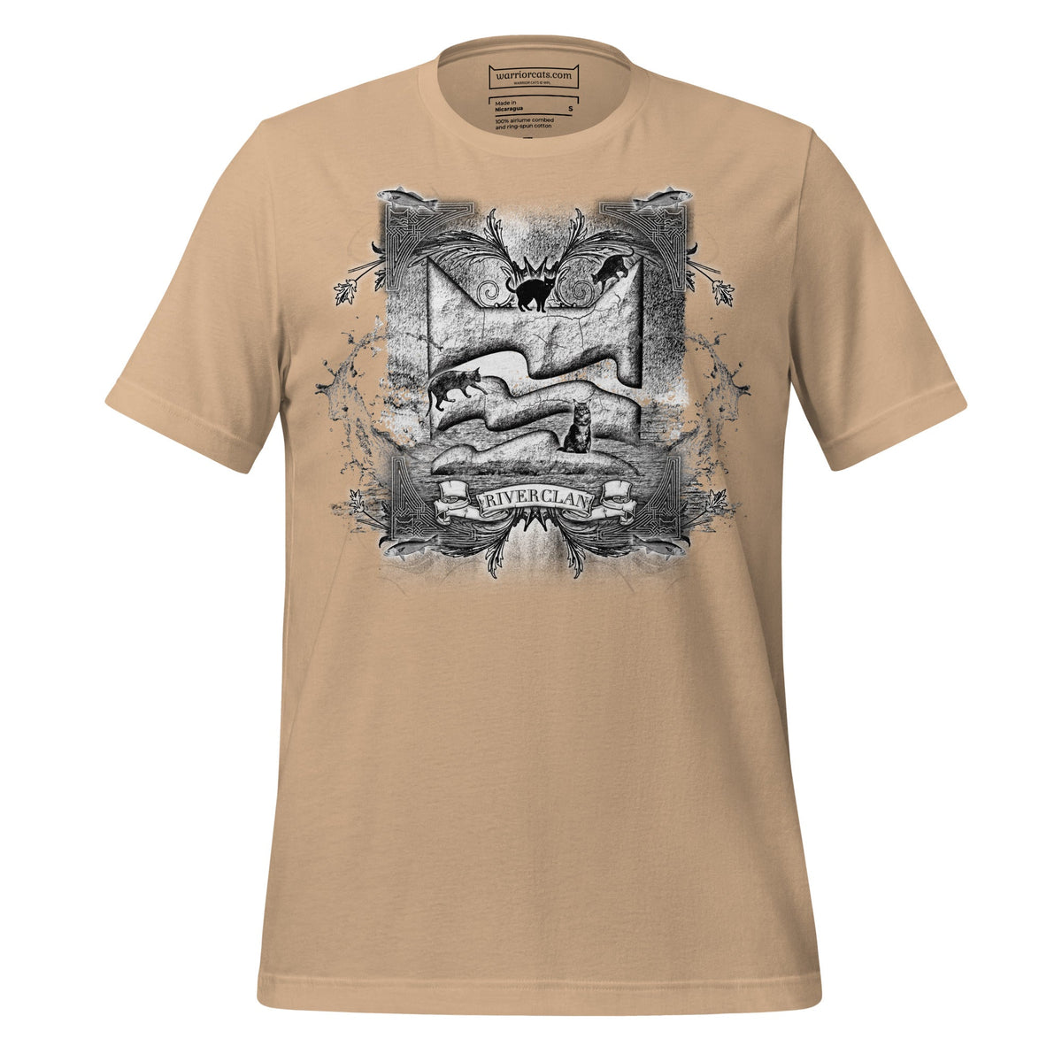 Warriorcats Etched Riverclan Tee Warriors Cats Store - USA