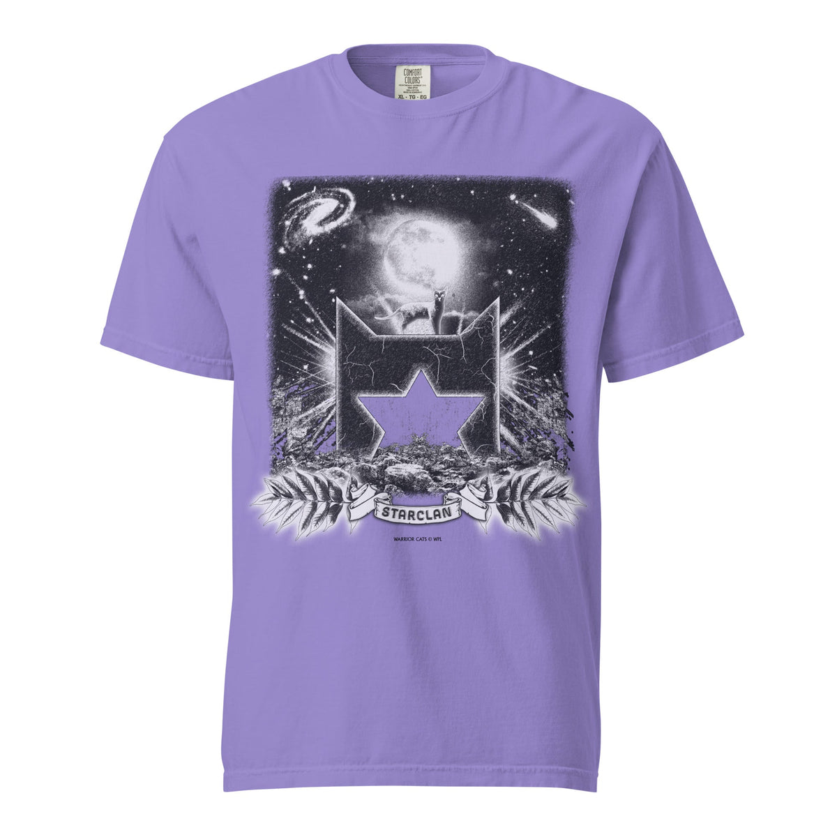 Warriorcats Etched Starclan Essential-T Tee Warriors Cats Store - USA