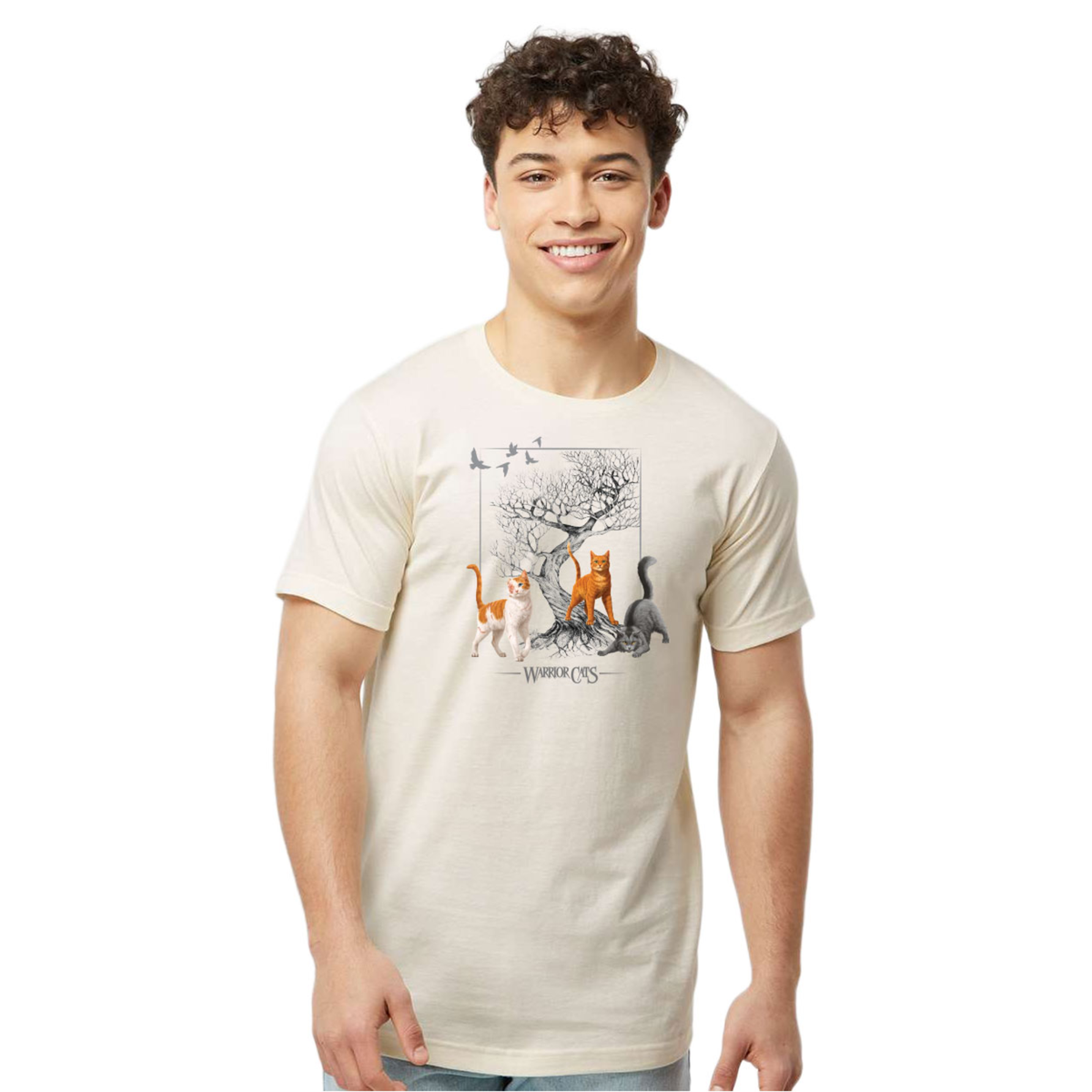 Warrior Cats Tree Unisex T-shirt (Firestar, Brightheart & Graystripe)