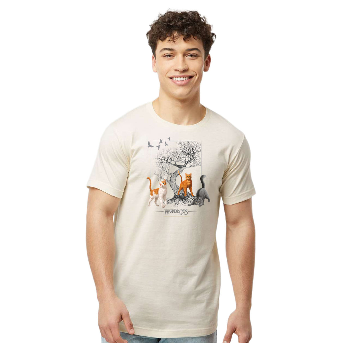 Warrior Cats Tree Unisex T-shirt (Firestar, Brightheart & Graystripe)