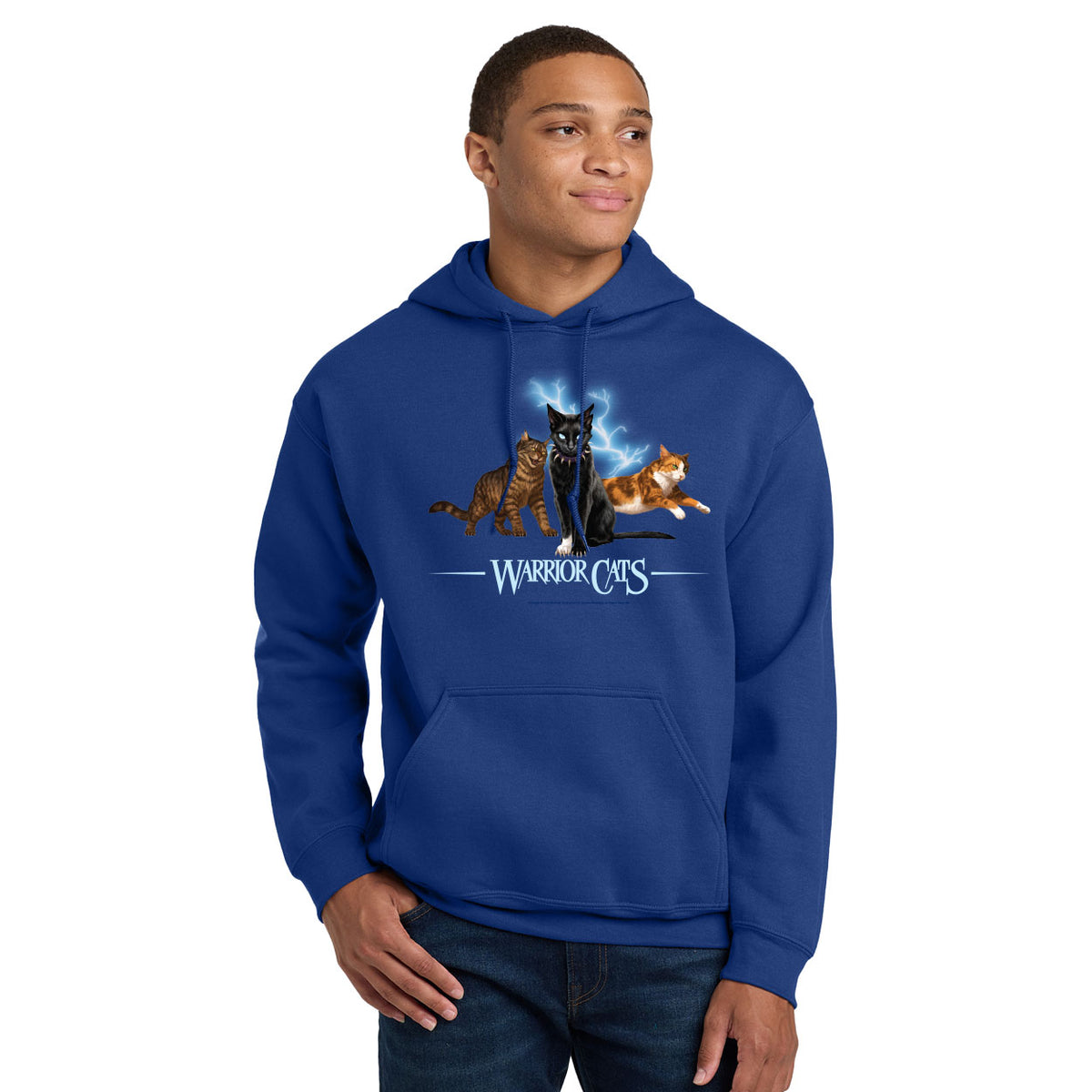 Warrior Cats Lightening Unisex Hoodie (Scourge, Tigerstar & Tawnypelt)