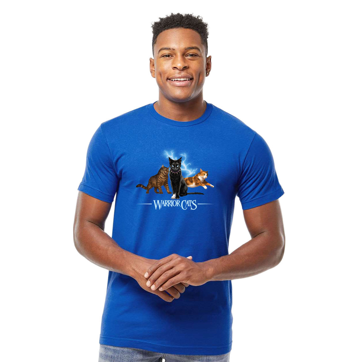 WARRIOR CATS LIGHTENING - SCOURGE / TIGERSTAR / TAWNYPELT T-SHIRT - ADULT & YOUTH