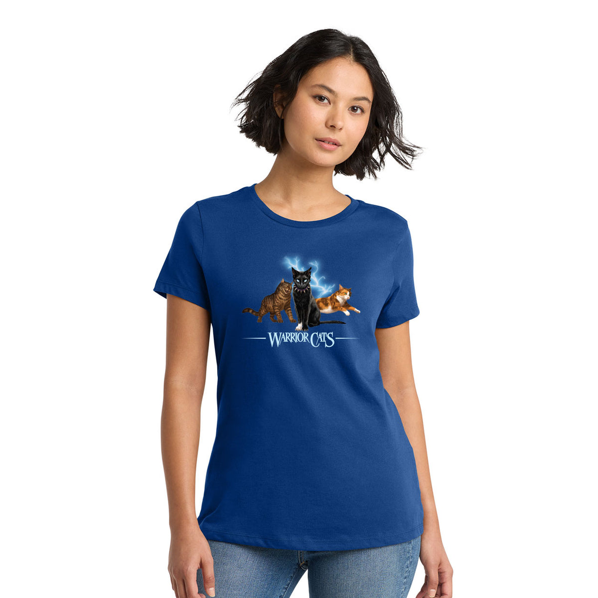 WARRIOR CATS LIGHTENING - SCOURGE / TIGERSTAR / TAWNYPELT WOMEN'S TEE