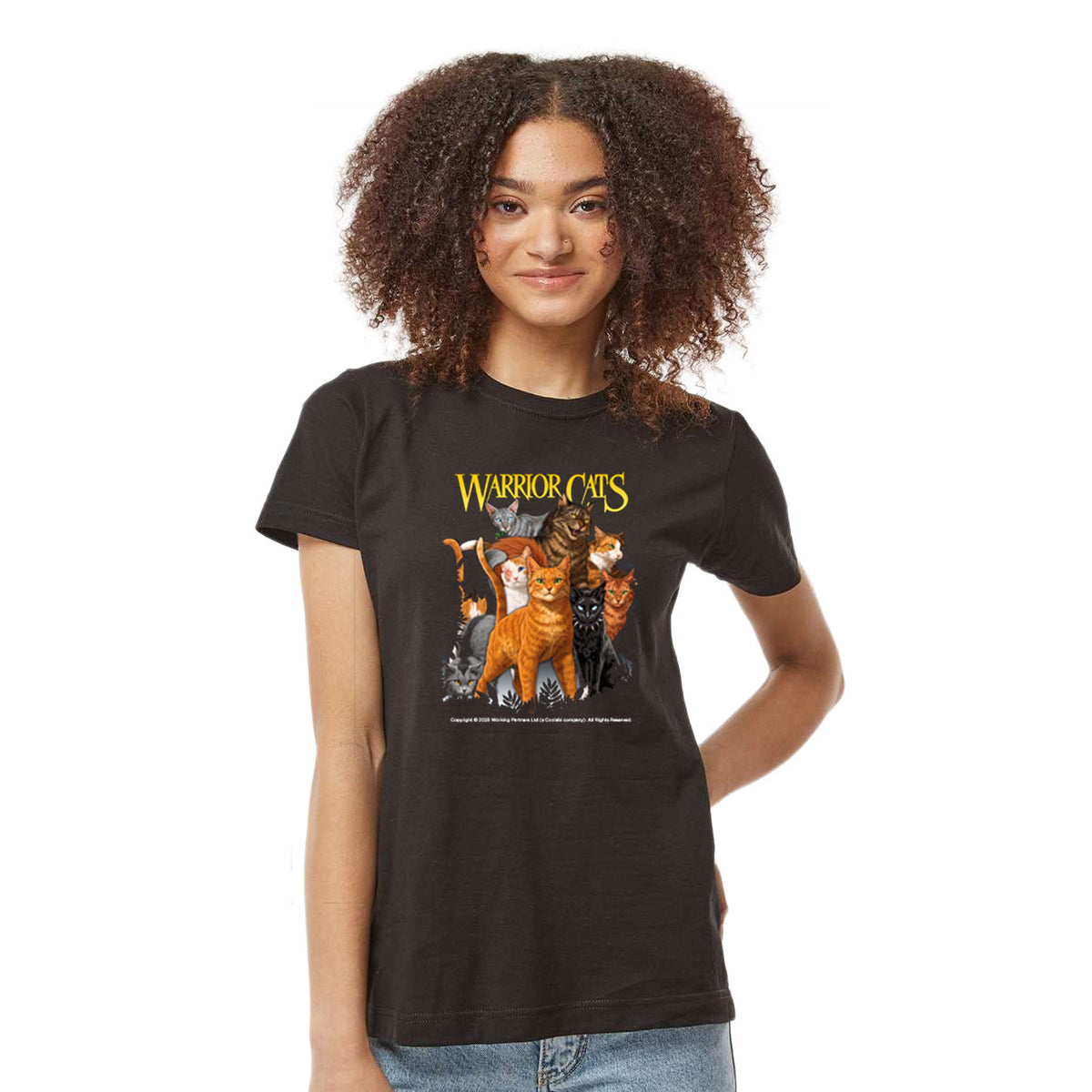 WARRIOR CATS CHARACTER ART CLASSIC WOMEN'S T-SHIRT