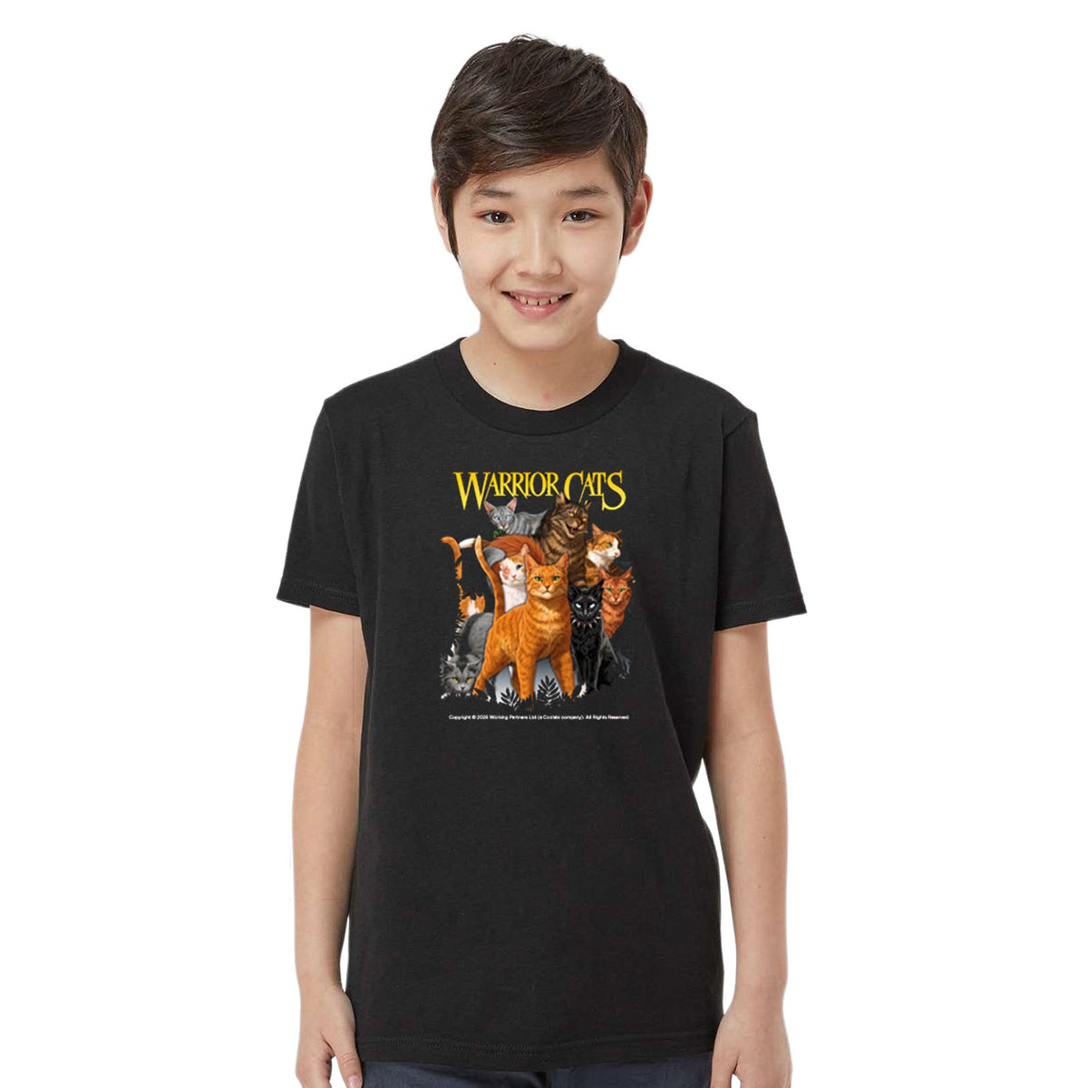 WARRIOR CATS CHARACTER ART T-SHIRT - ADULT & YOUTH