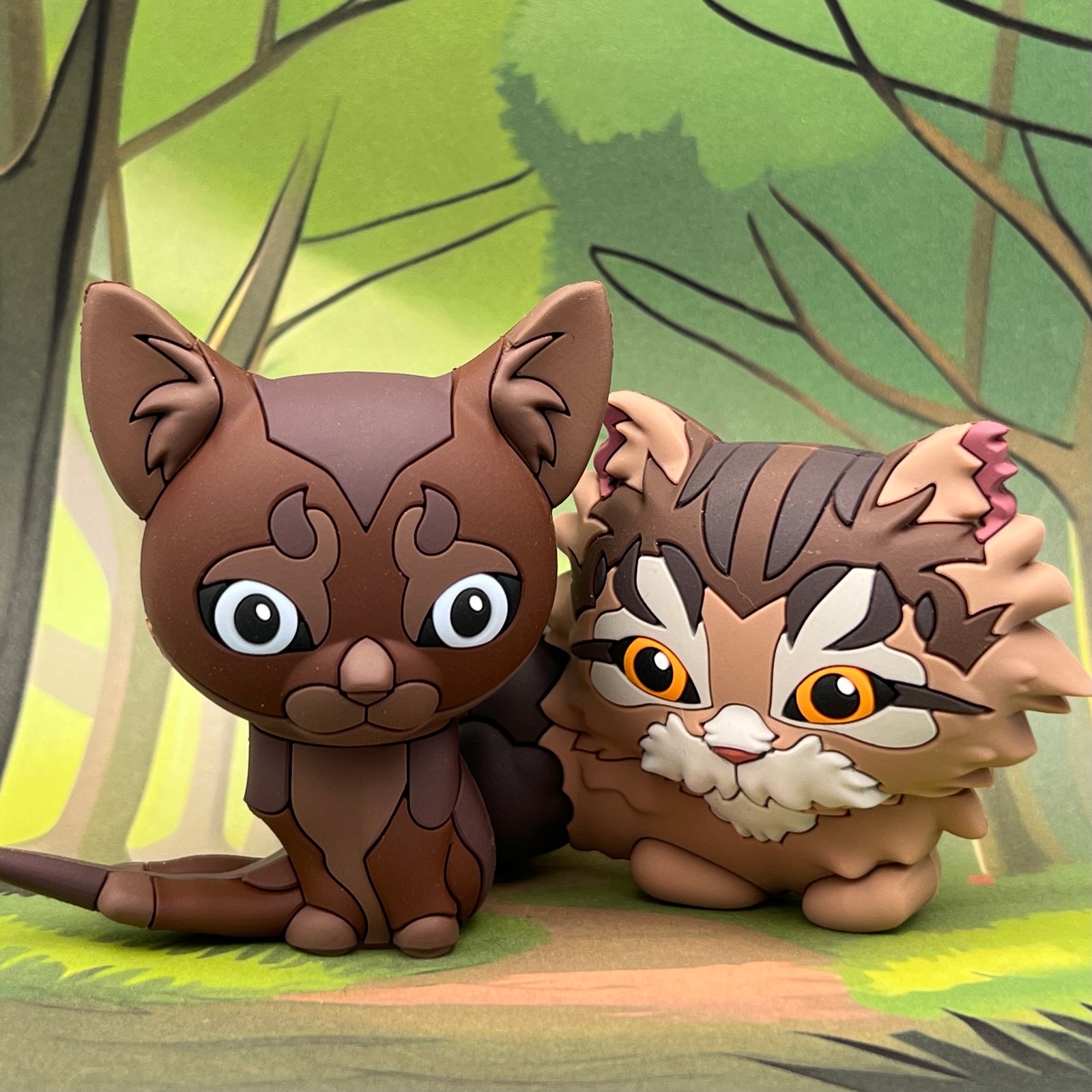 Briarlight & Purdy - Mini Collector Figures (Series 7) Warriors Cats Store - USA