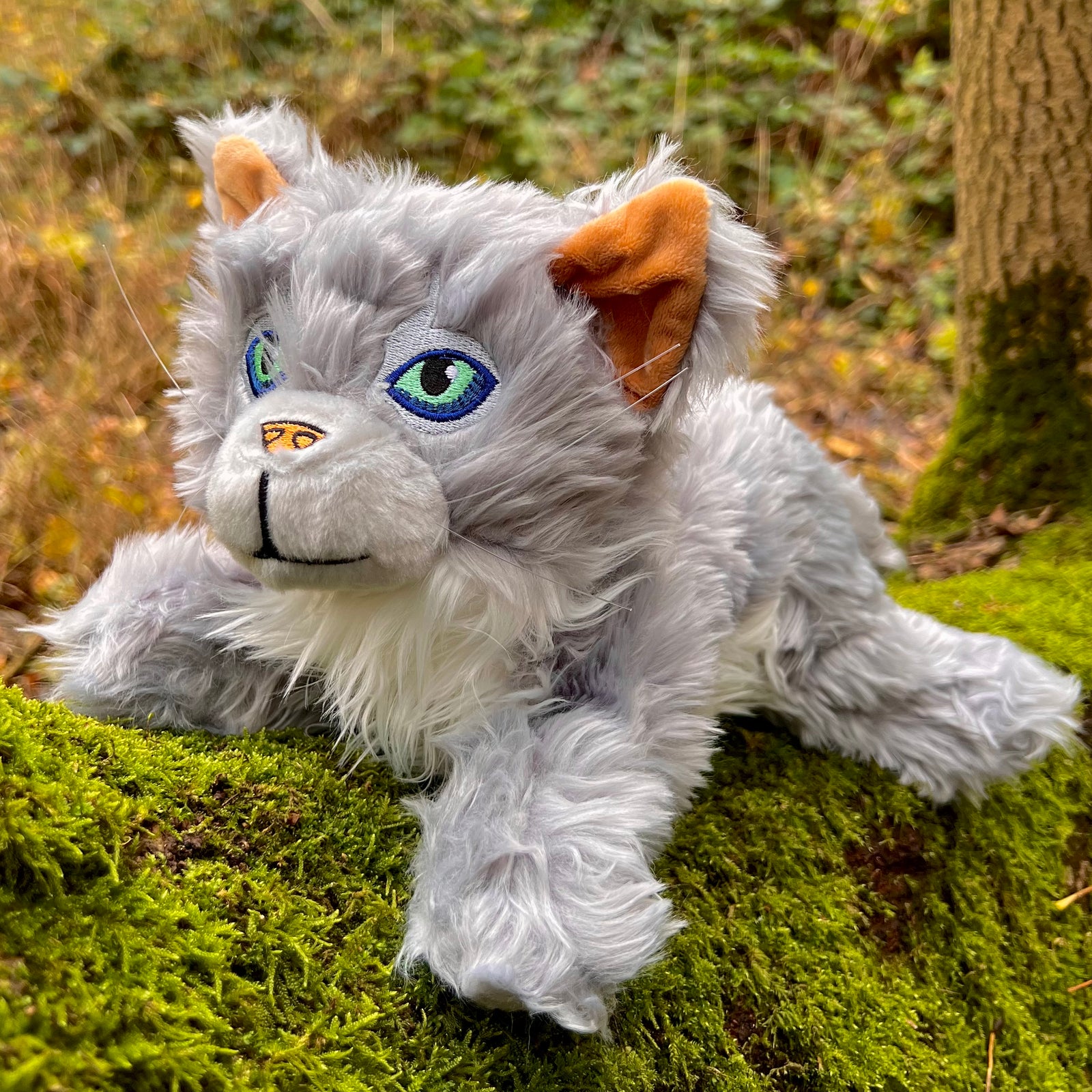 Bristlefrost Large Plush Cat Warriors Cats Store - USA