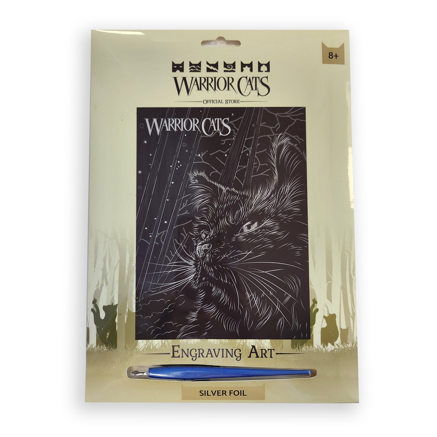 Warrior Cats Dangerous Path Foil Engraving Art Warrior Cats Store