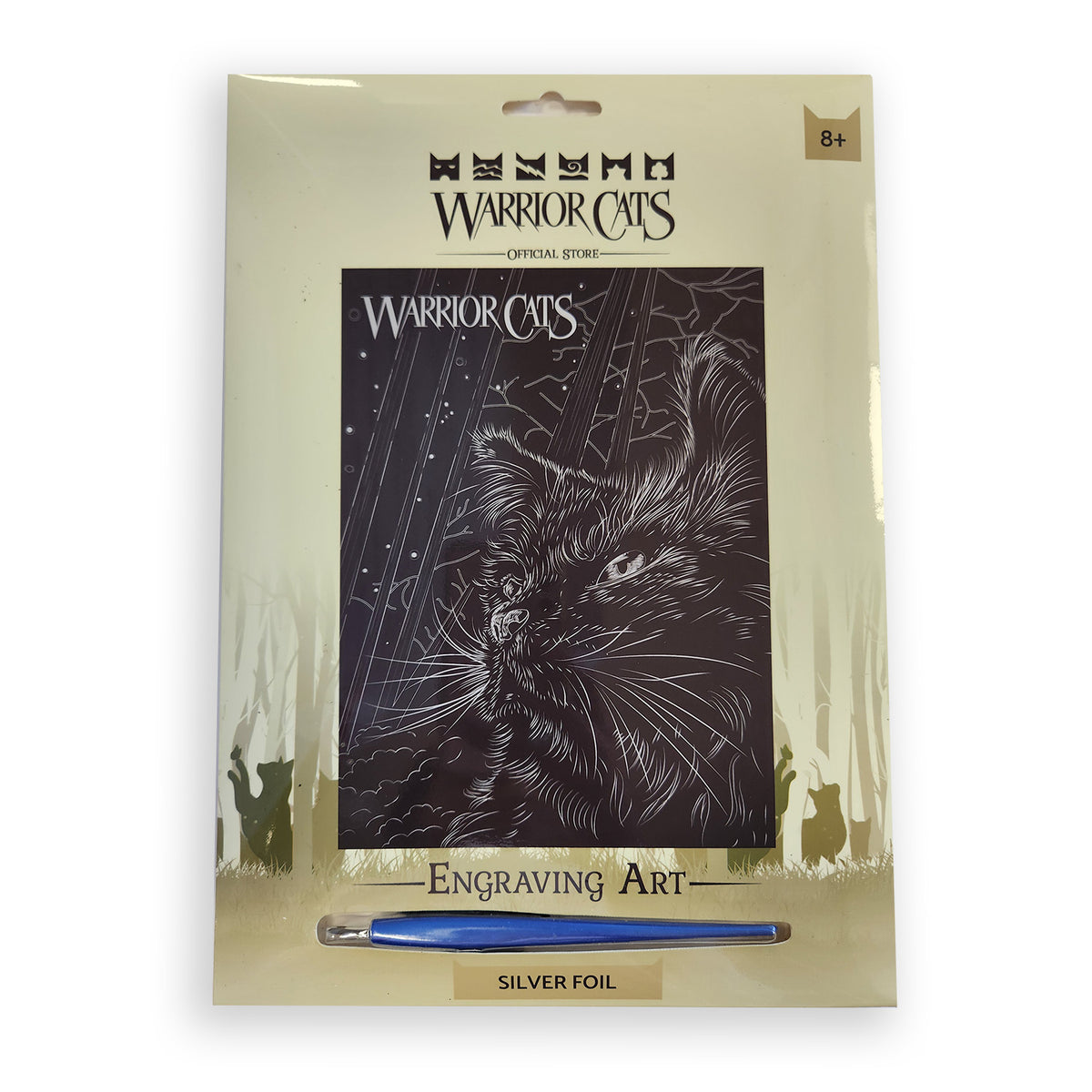 Warrior Cats Dangerous Path Foil Engraving Art Warrior Cats Store