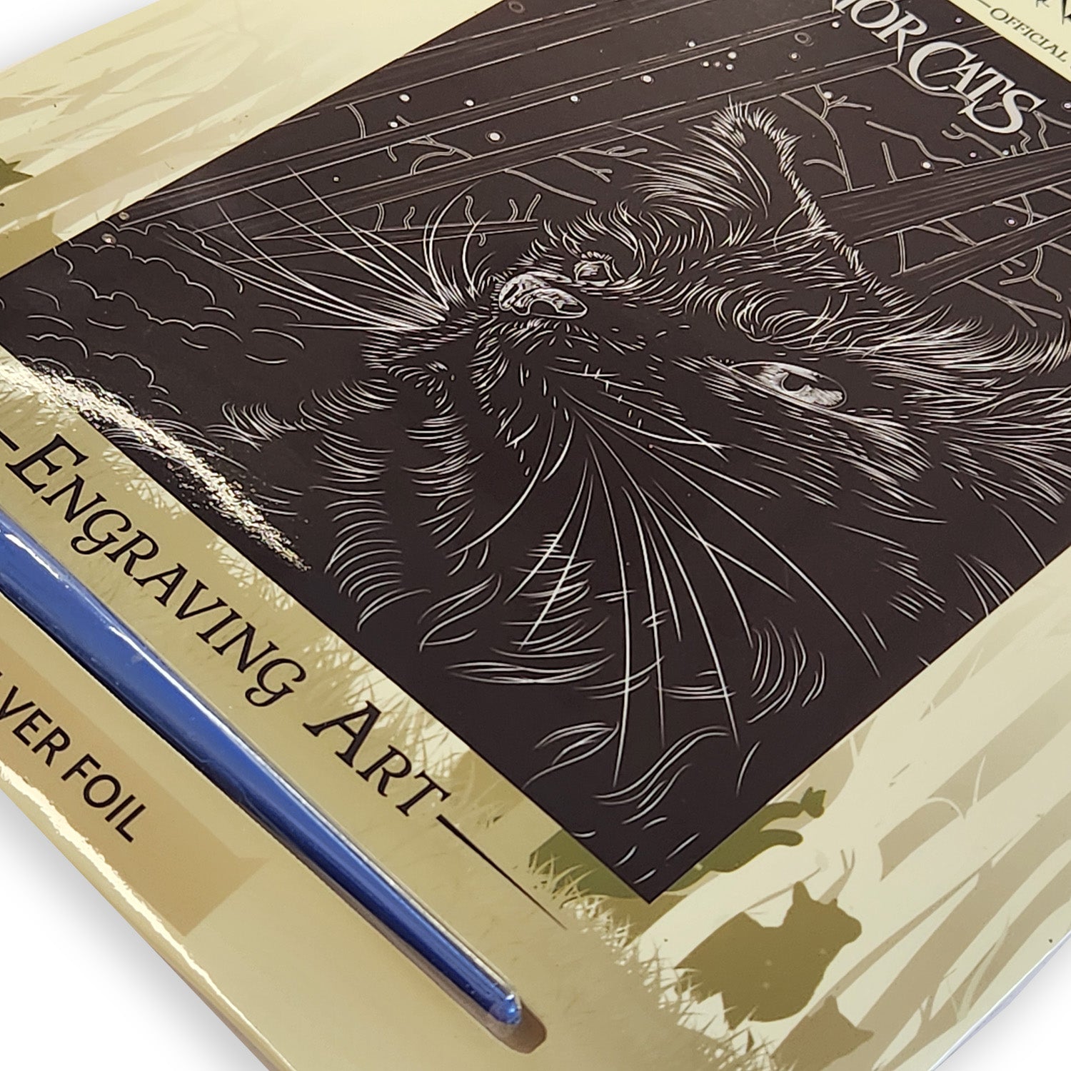 Warrior Cats Dangerous Path Foil Engraving Art Warrior Cats Store