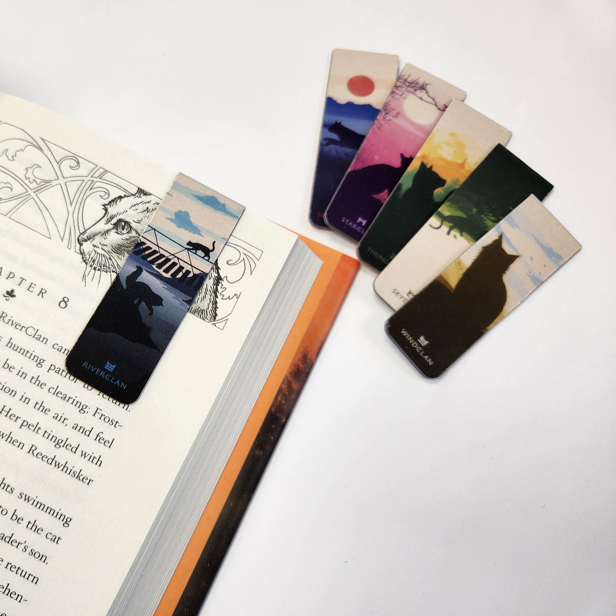Epic Poster Magnetic Bookmark Set Warrior Cats Store
