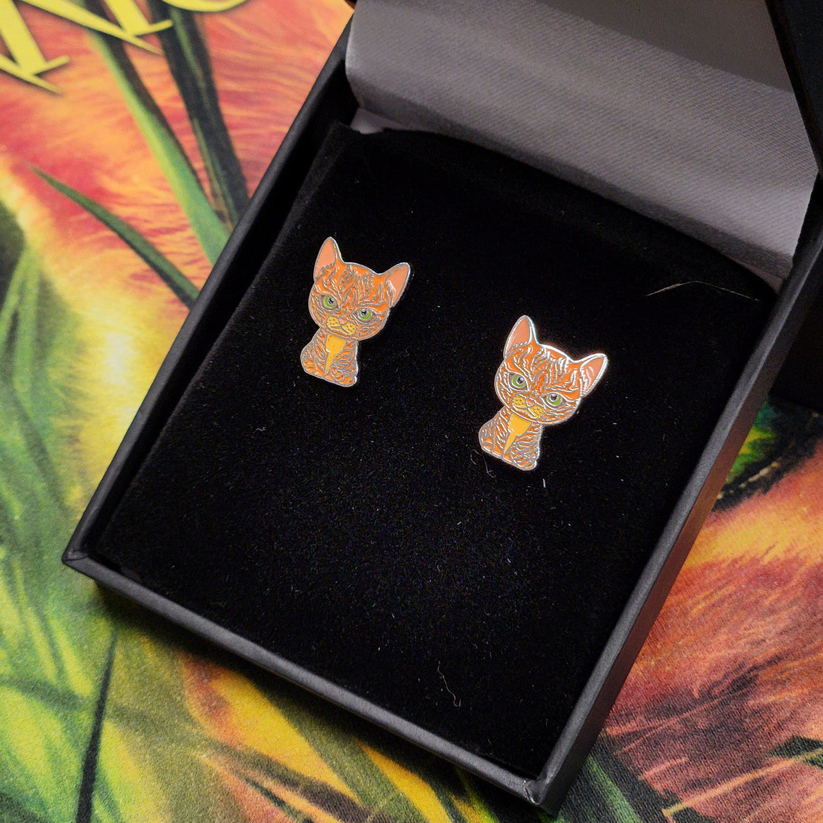 Firestar Earrings Warrior Cats Store