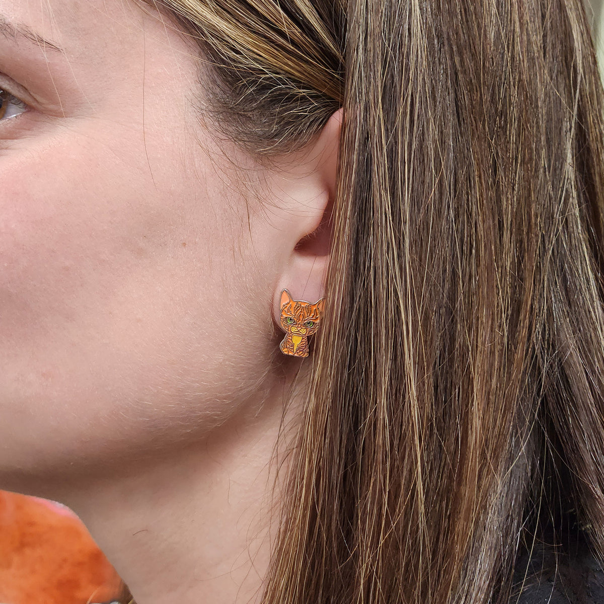Firestar Earrings Warrior Cats Store