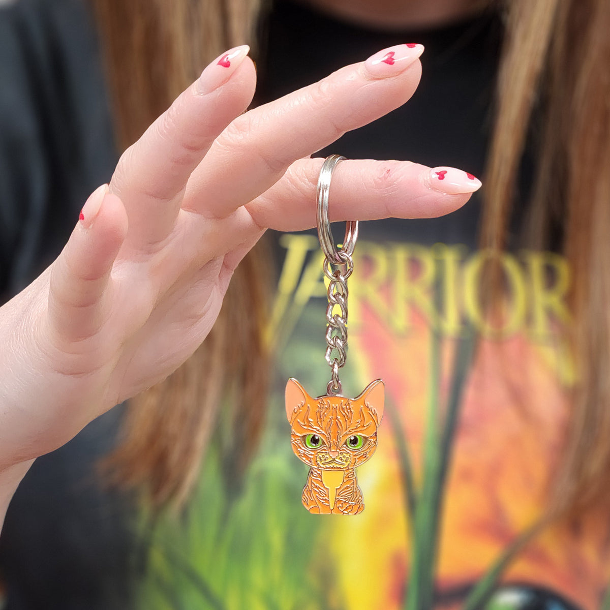 Firestar Keychain Warrior Cats Store