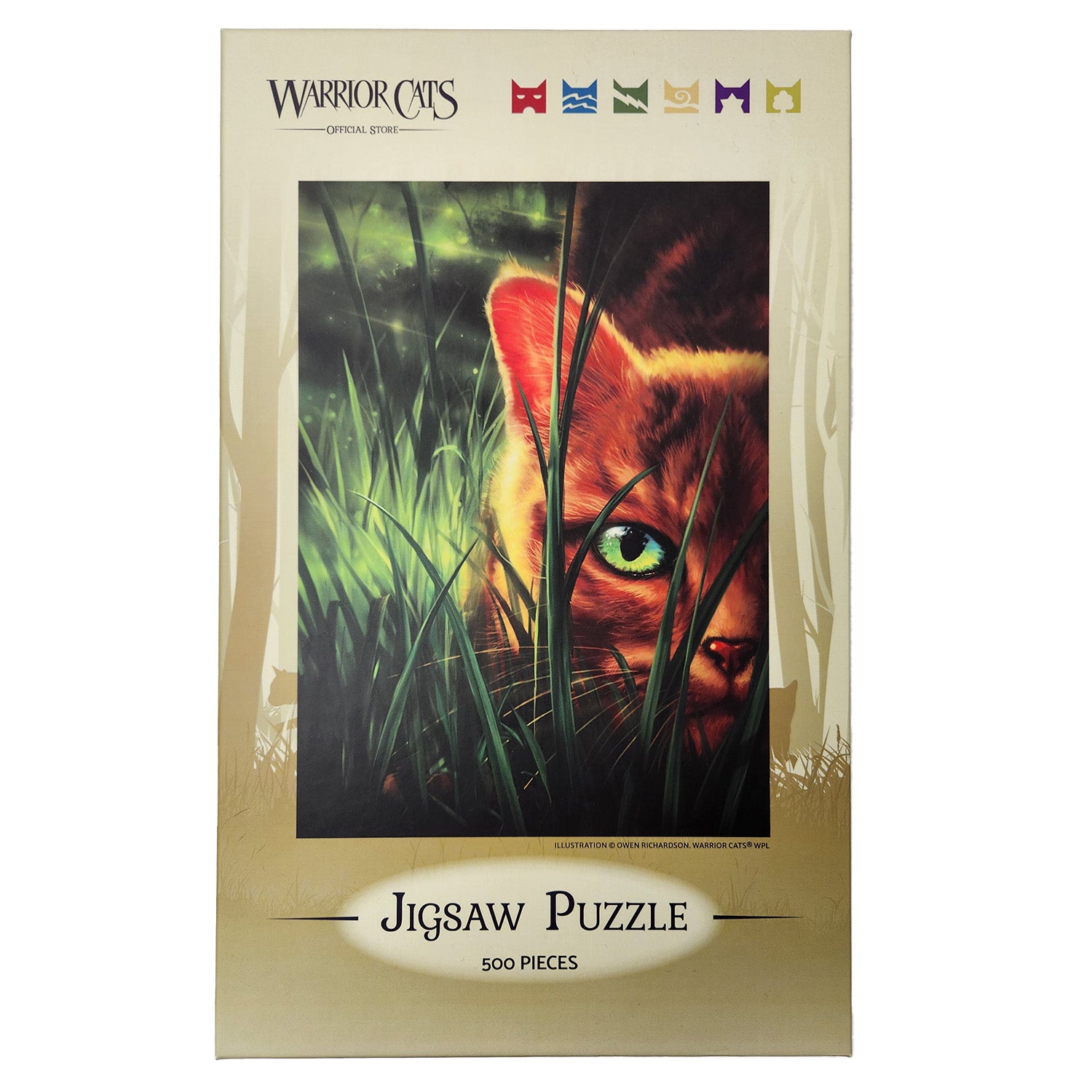 Into The Wild 500 Piece Puzzle Warriors Cats Store - USA