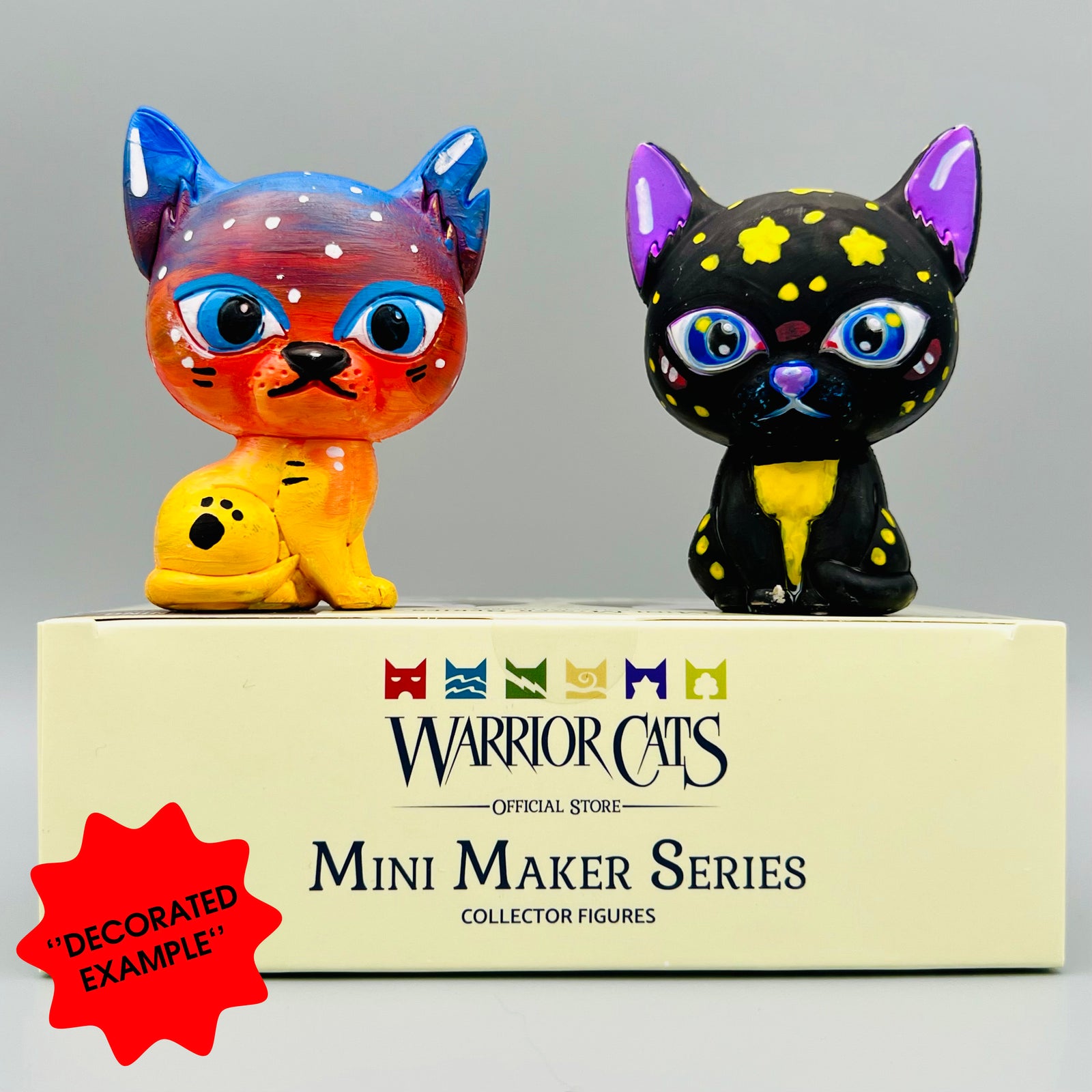 Mini Maker Series – Decorate your own Collector Figure Warriors Cats Store - USA