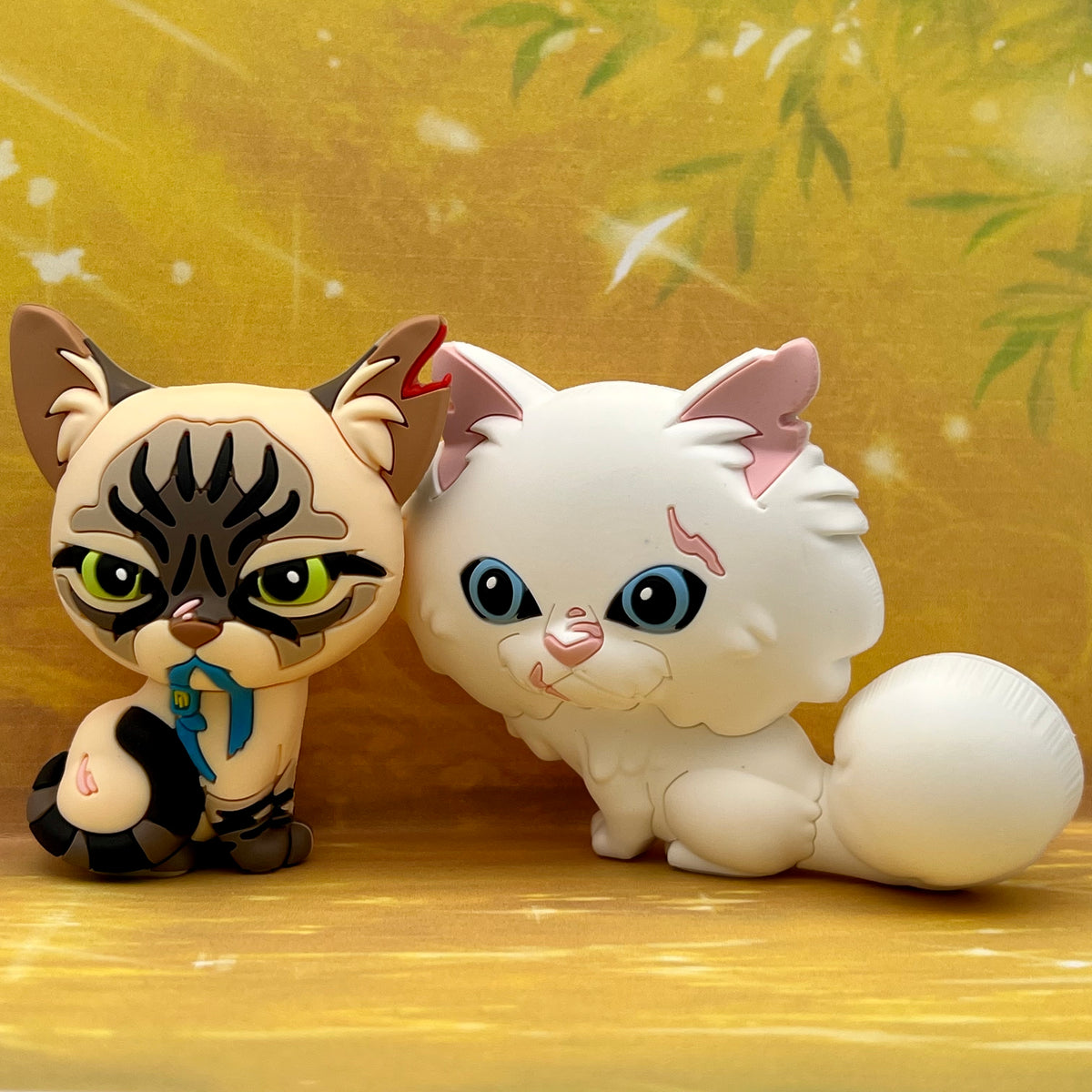 Cloudtail &amp; Longtail - Mini Collector Figures (Series 5) Warriors Cats Store - USA