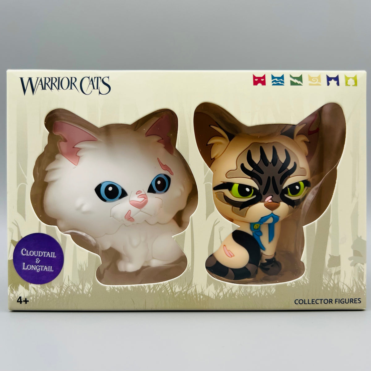 Cloudtail &amp; Longtail - Mini Collector Figures (Series 5) Warriors Cats Store - USA
