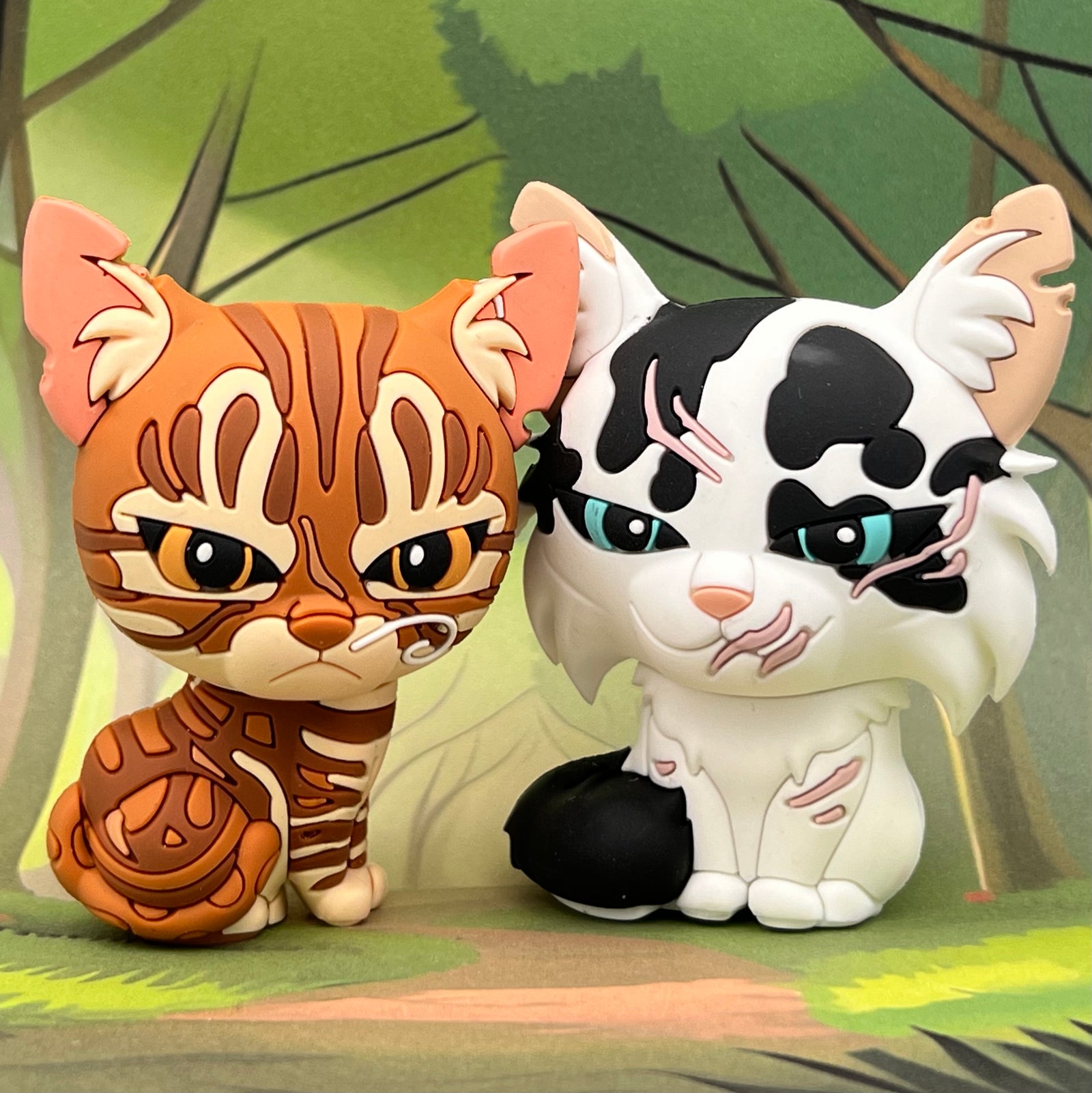 Onestar & Darktail - Mini Collector Figures (Series 7) Warriors Cats Store - USA