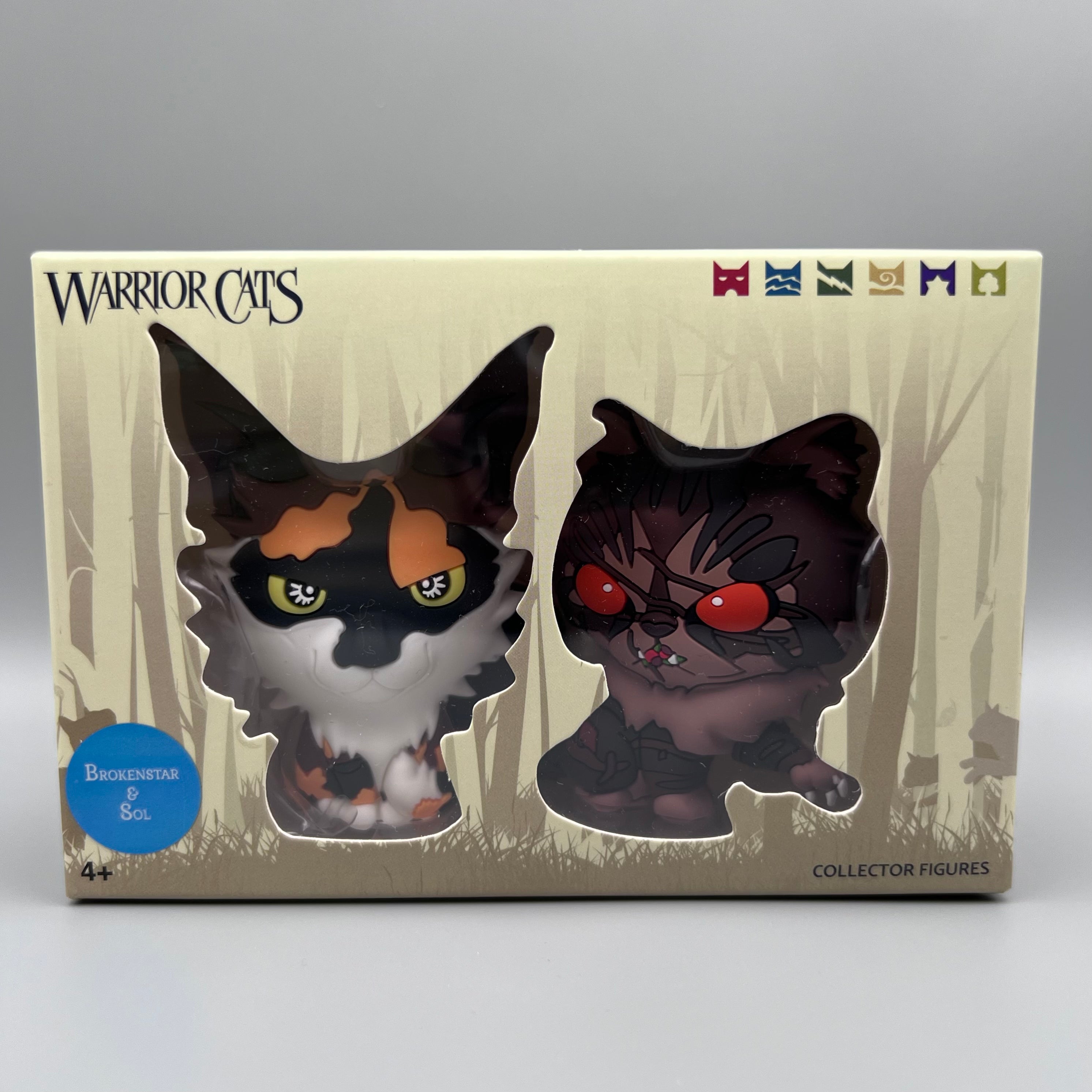Brokenstar & Sol - Mini Collector Figures (Series 8) Warrior Cats Store