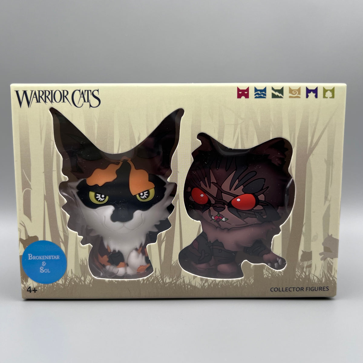 Brokenstar &amp; Sol - Mini Collector Figures (Series 8) Warriors Cats Store - USA