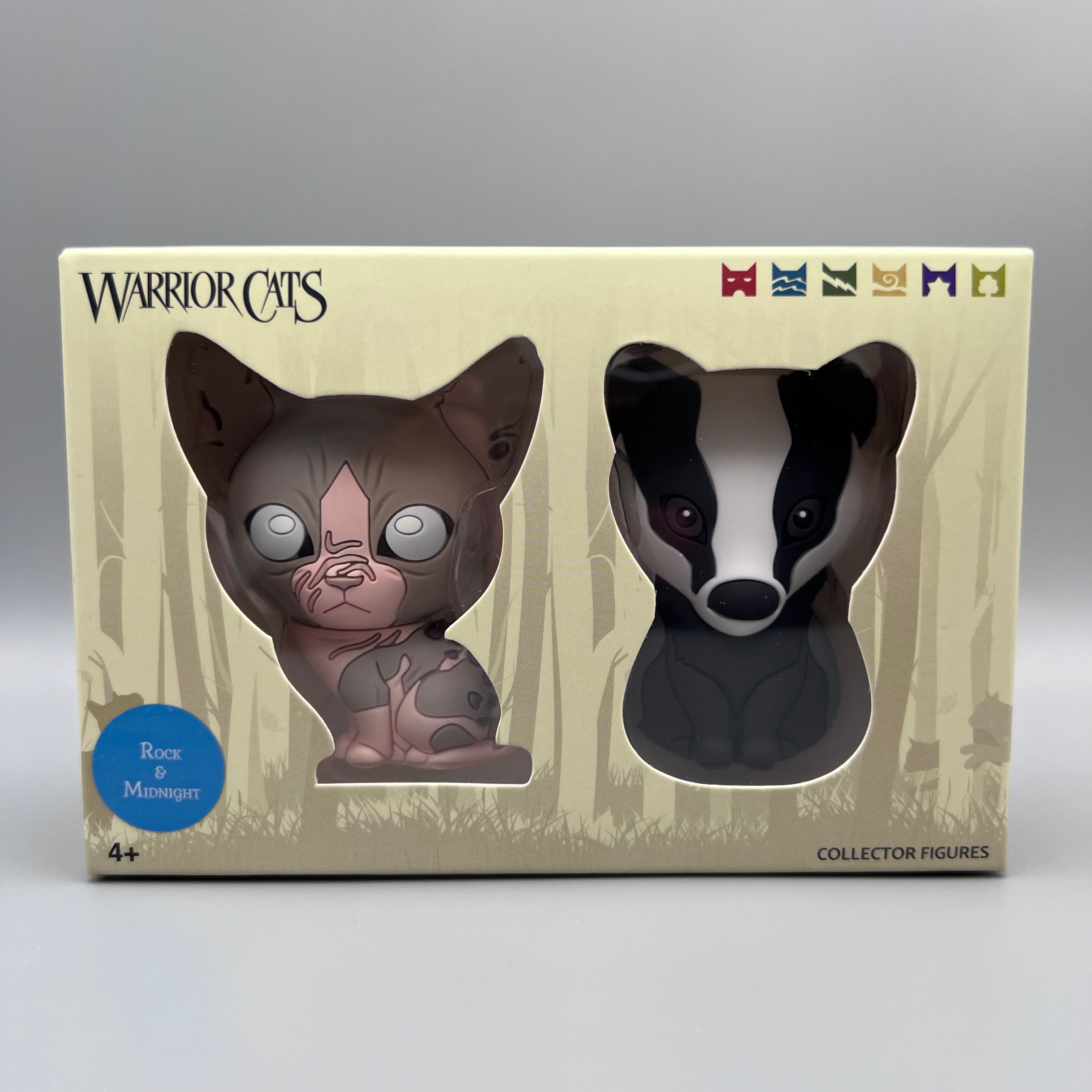 Rock & Midnight - Mini Collector Figures (Series 8) Warrior Cats Store