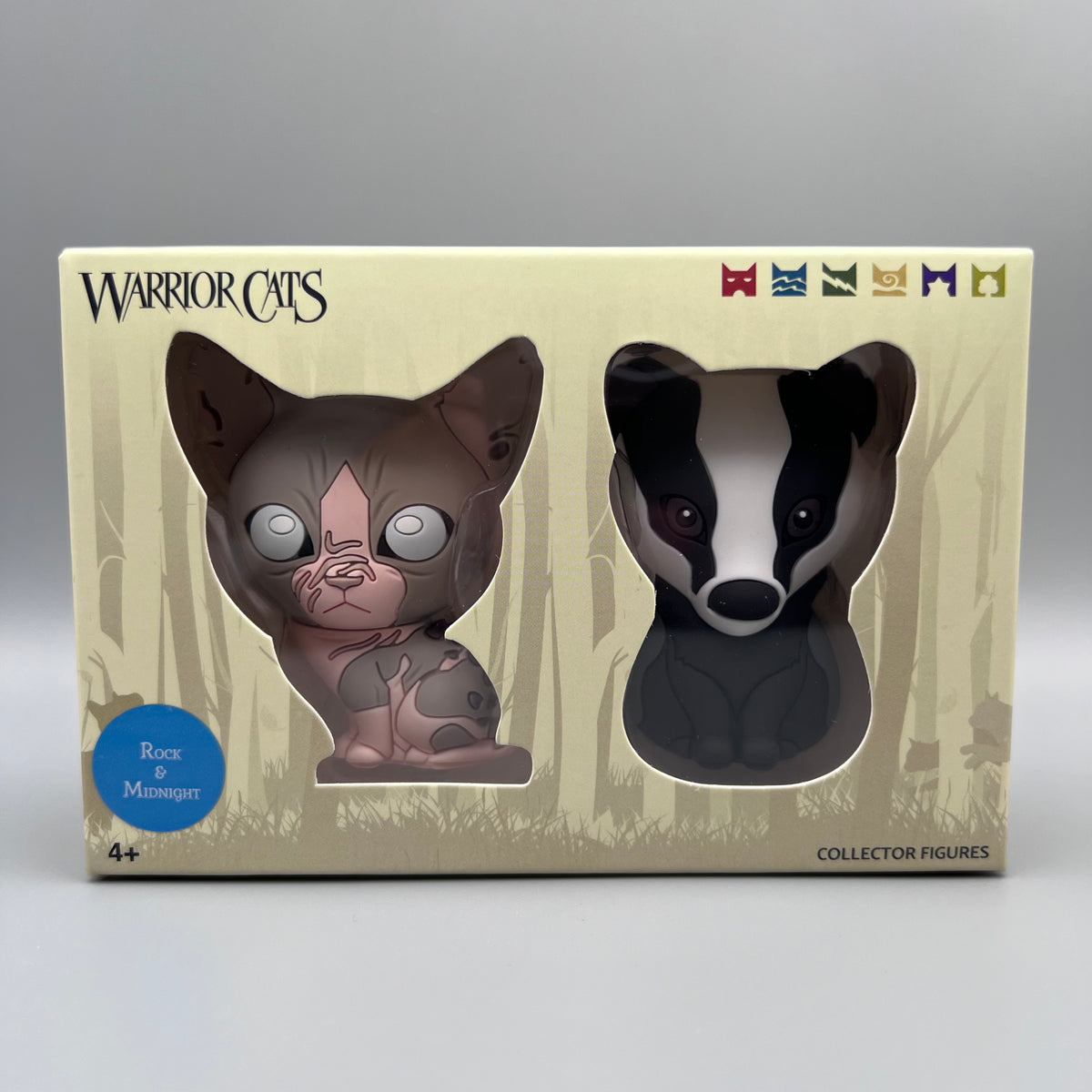 Rock & Midnight - Mini Collector Figures (Series 8) Warrior Cats Store