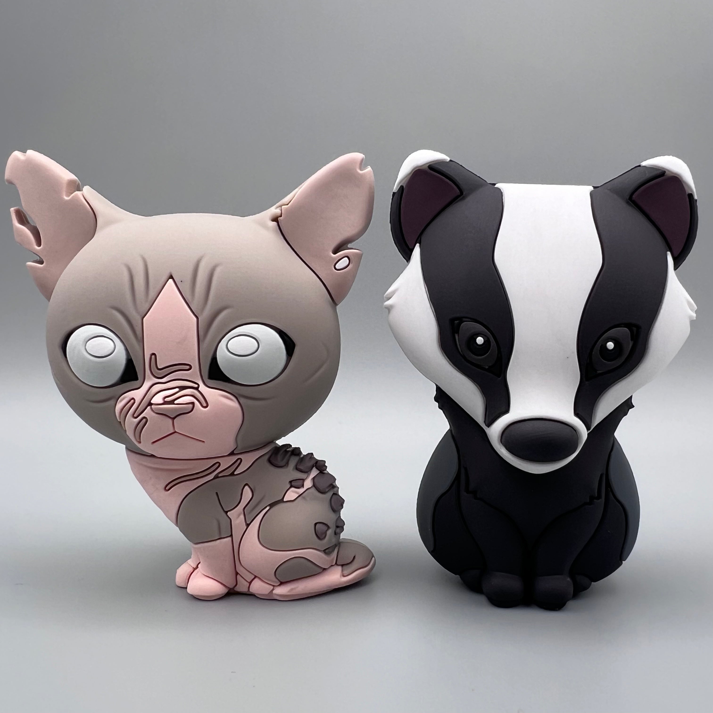 Rock & Midnight - Mini Collector Figures (Series 8) Warrior Cats Store