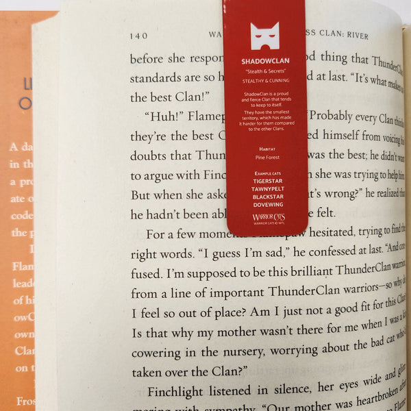 ShadowClan Epic Poster Magnetic Bookmark | Official Warrior Cats Store