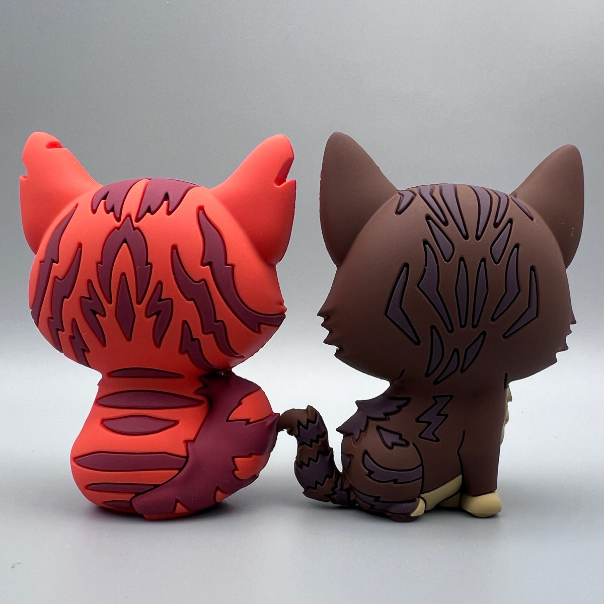 Brambleclaw and Squirrelflight - Mini Collector Figures (The NEW Prophecy) Warriors Cats Store - USA