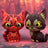 Brambleclaw and Squirrelflight - Mini Collector Figures (The NEW Prophecy) Warrior Cats Store