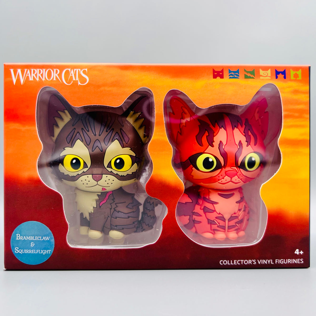 Brambleclaw and Squirrelflight - Mini Collector Figures (The NEW Prophecy) Warrior Cats Store