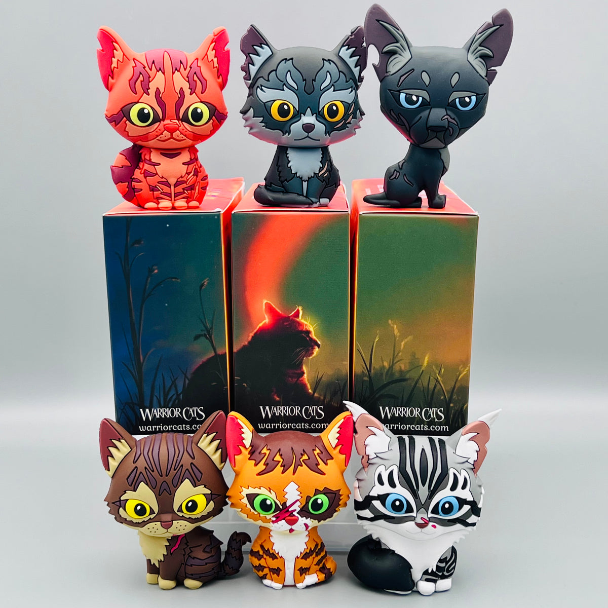 Bundle of 3 - Mini Collector Figures (The NEW Prophecy) Warrior Cats Store