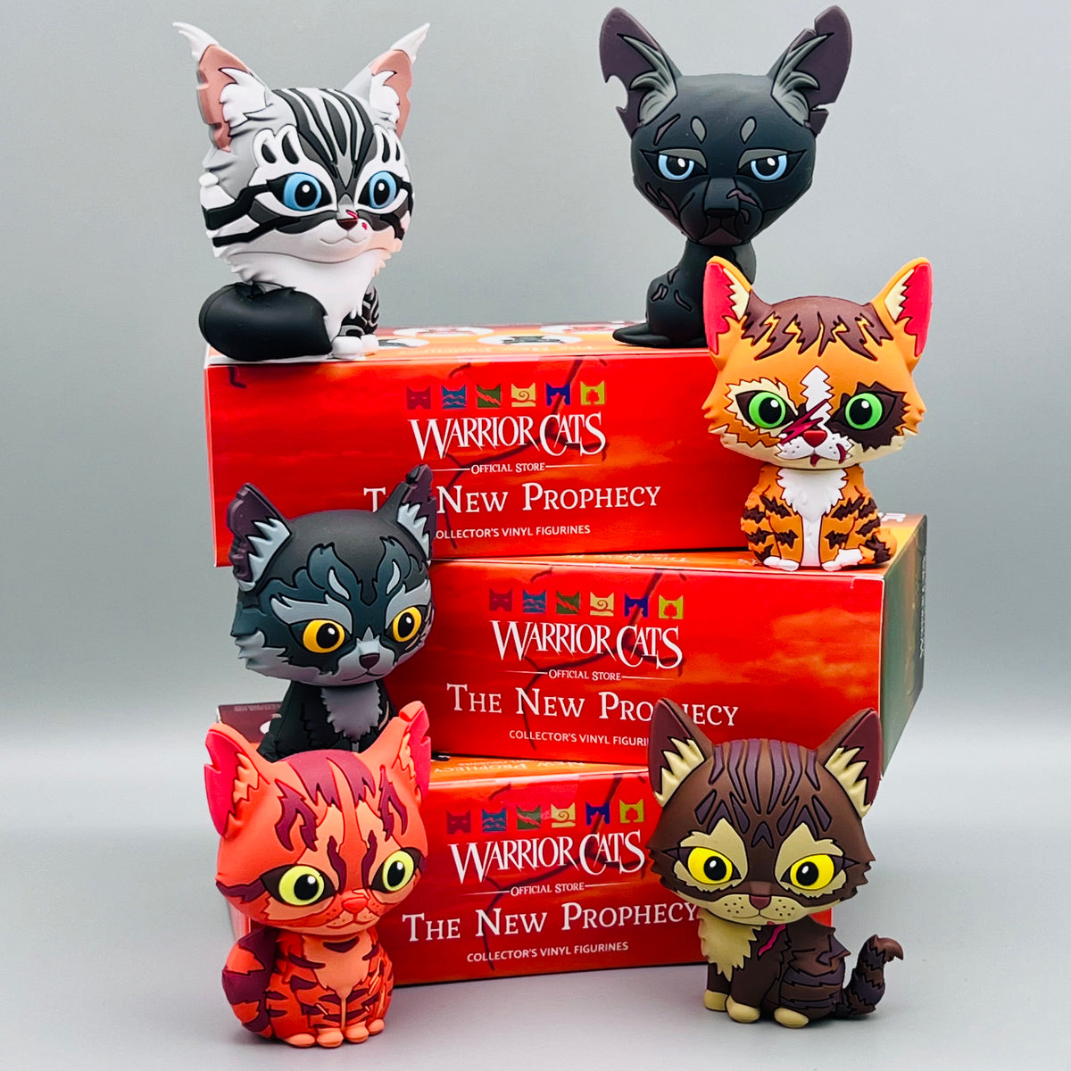Bundle of 3 - Mini Collector Figures (The NEW Prophecy) Warriors Cats Store - USA