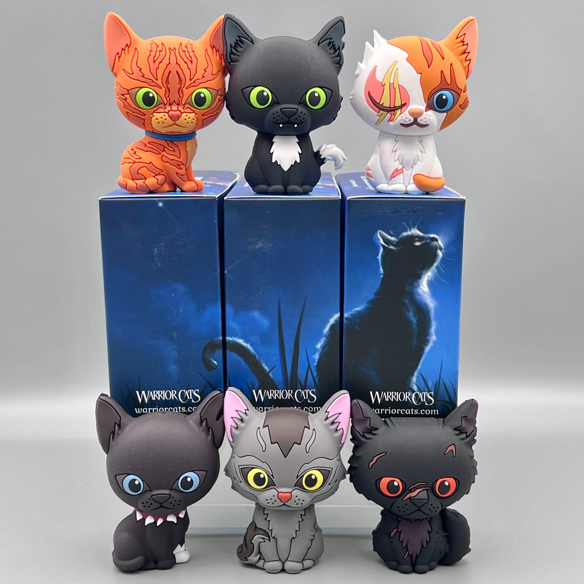Ravenpaw &amp; Graystripe - Mini Collector Figures (The Prophecies Begin) Warriors Cats Store - USA