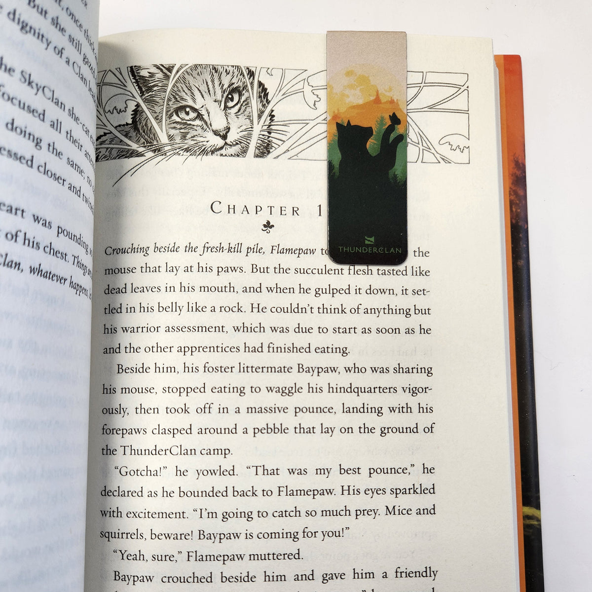 ThunderClan Epic Poster Magnetic Bookmark Warrior Cats Store