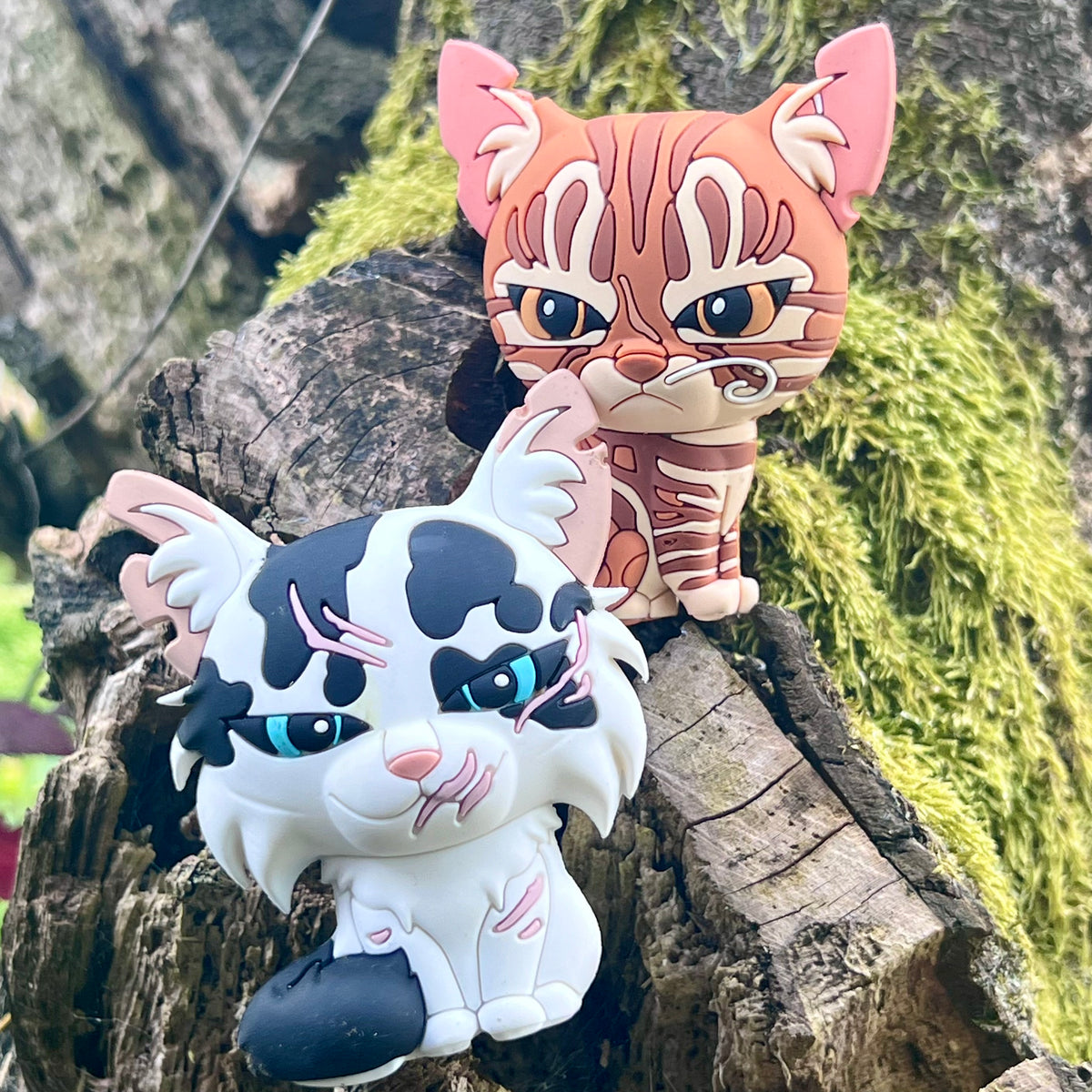 Onestar &amp; Darktail - Mini Collector Figures (Series 7) Warriors Cats Store - USA