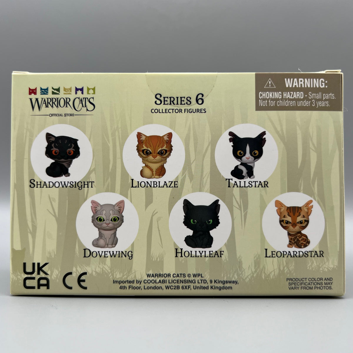 Bundle of 3 - Mini Collector Figures (Series 6) Warriors Cats Store - USA