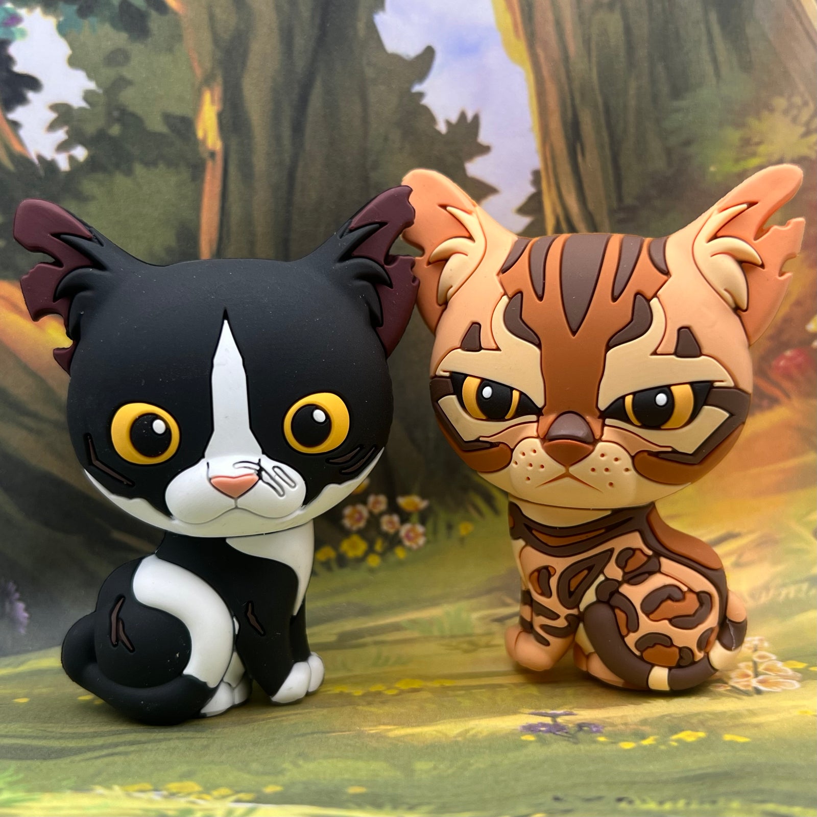 Tallstar & Leopardstar - Mini Collector Figures (Series 6) Warriors Cats Store - USA