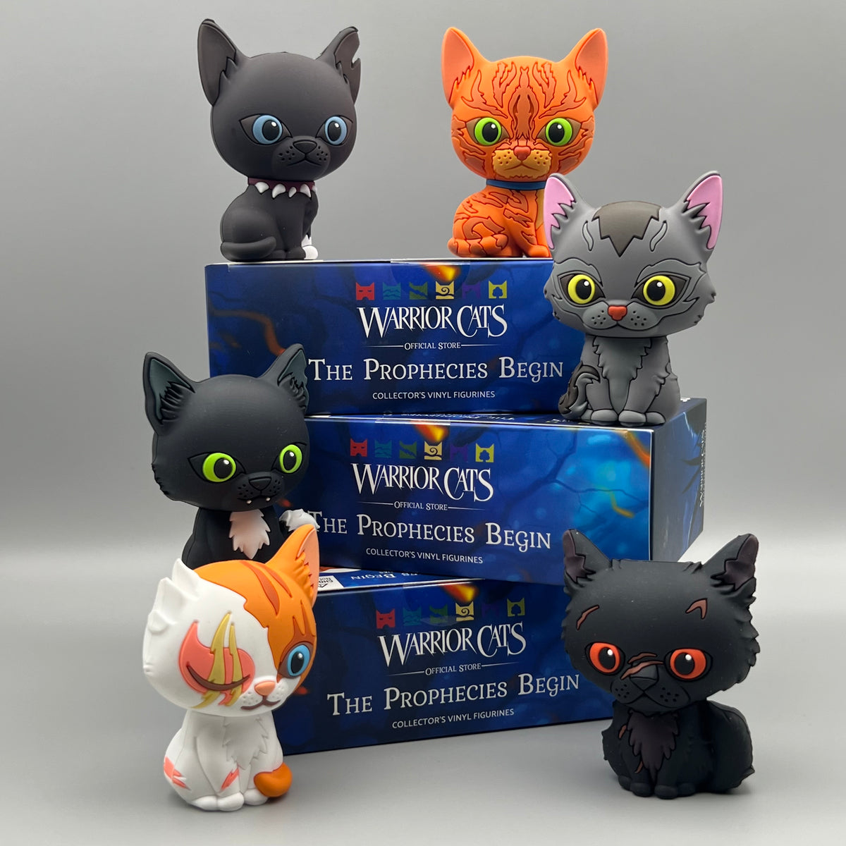 Bundle of 3 - Mini Collector Figures (The Prophecies Begin) Warrior Cats Store