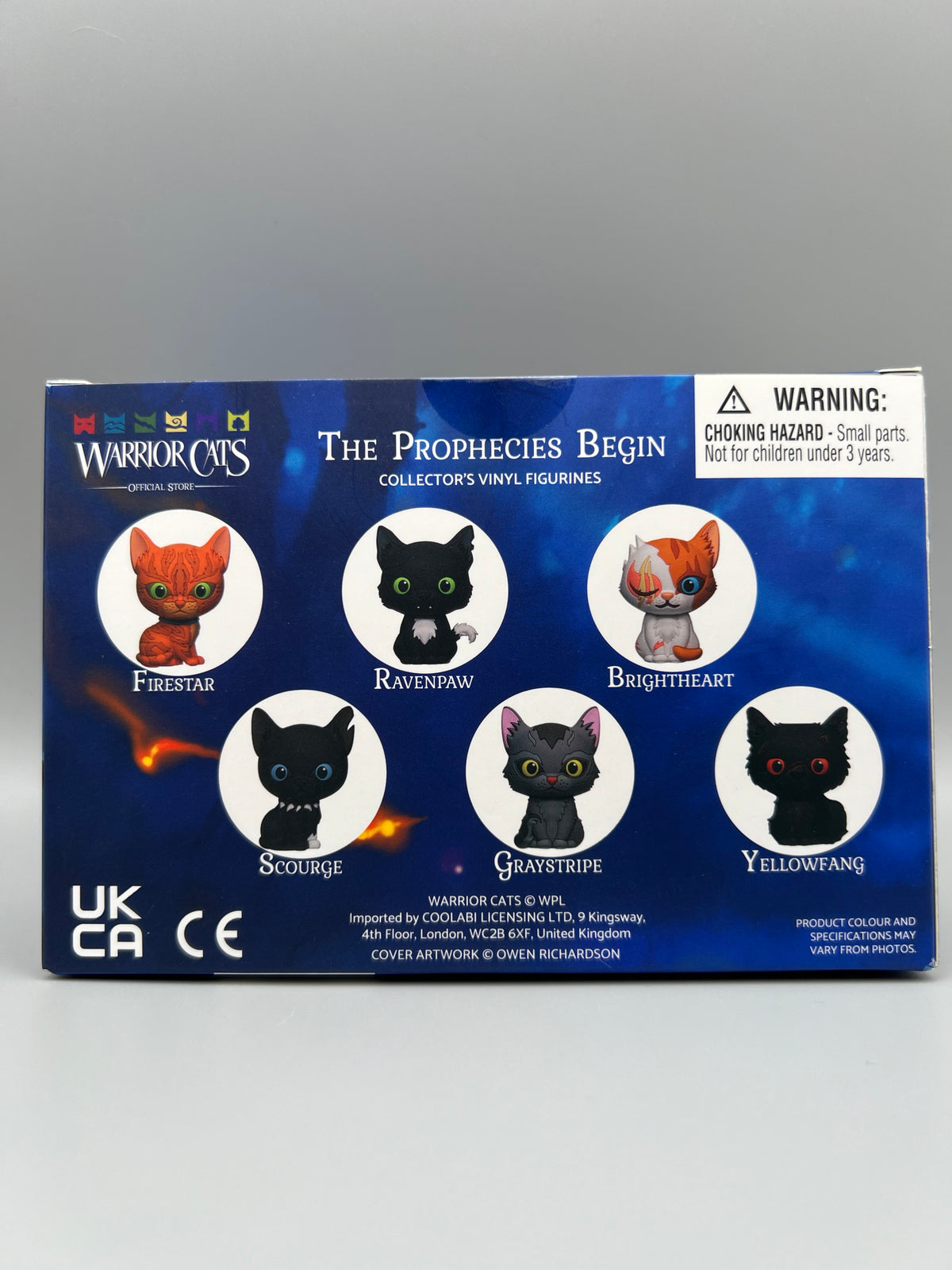 Bundle of 3 - Mini Collector Figures (The Prophecies Begin) Warriors Cats Store - USA