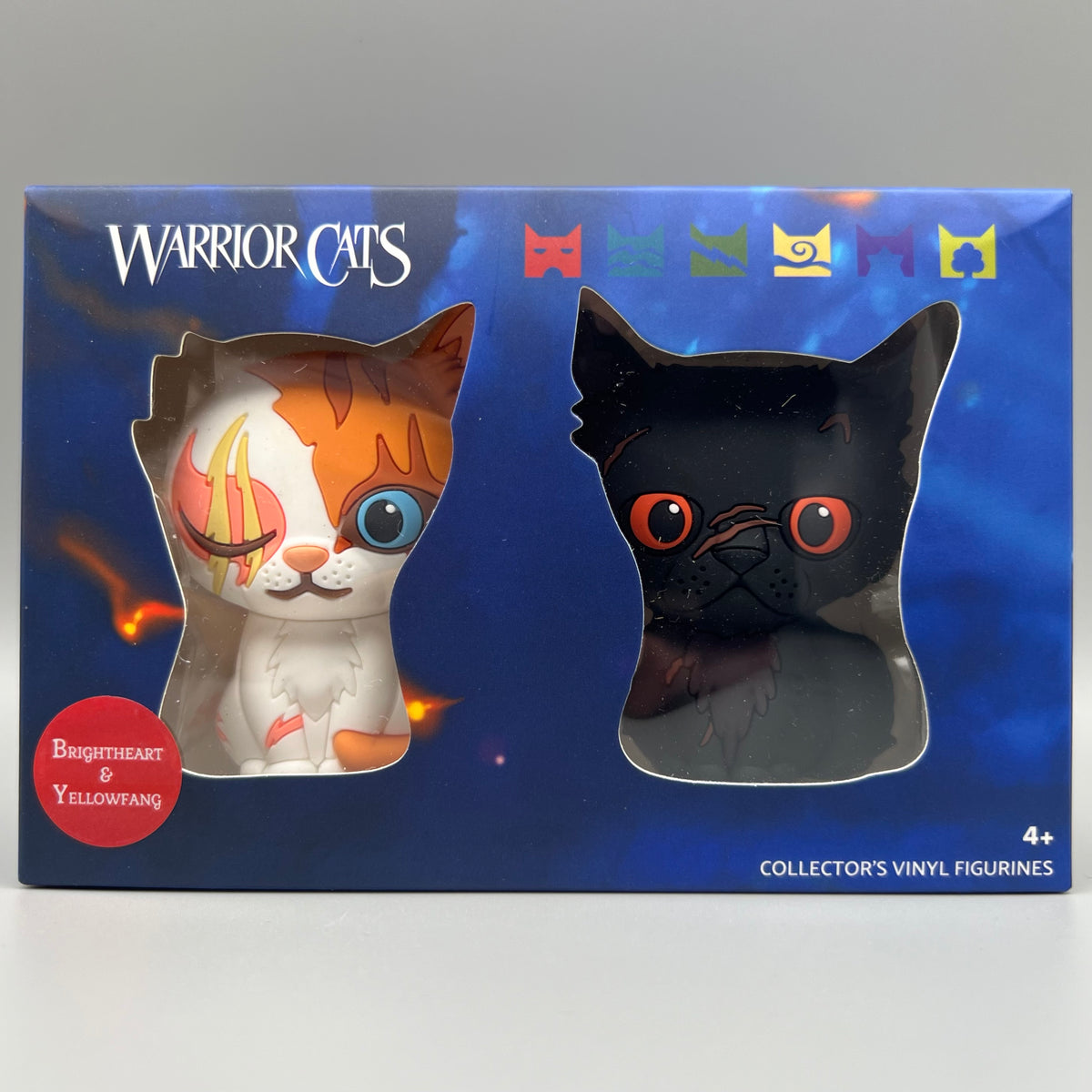 Brightheart &amp; Yellowfang - Mini Collector Figures (The Prophecies Begin) Warriors Cats Store - USA