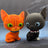 Firestar & Scourge - Mini Collector Figures (The Prophecies Begin) Warrior Cats Store